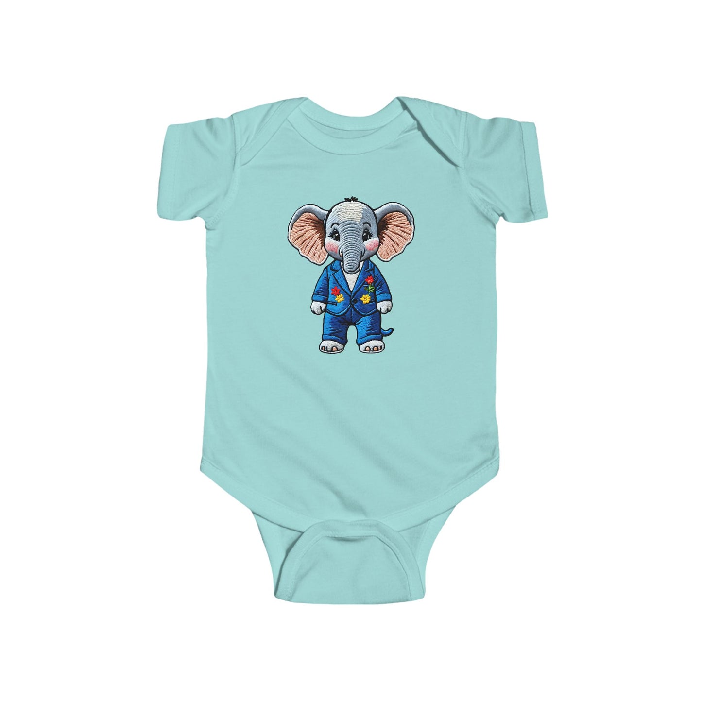 TUSKER Infant Fine Jersey Bodysuit NB: 0 - 24 mo