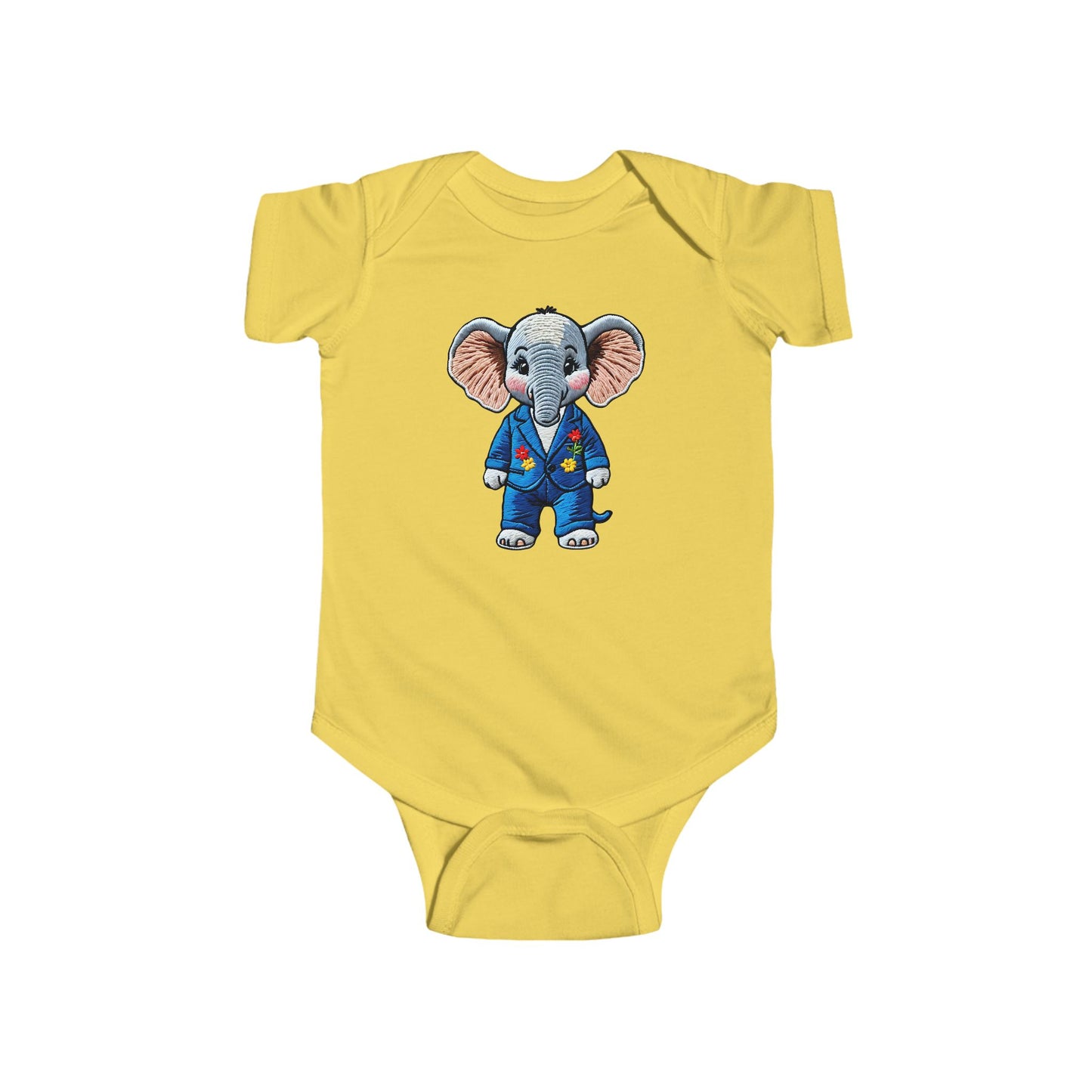 TUSKER Infant Fine Jersey Bodysuit NB: 0 - 24 mo