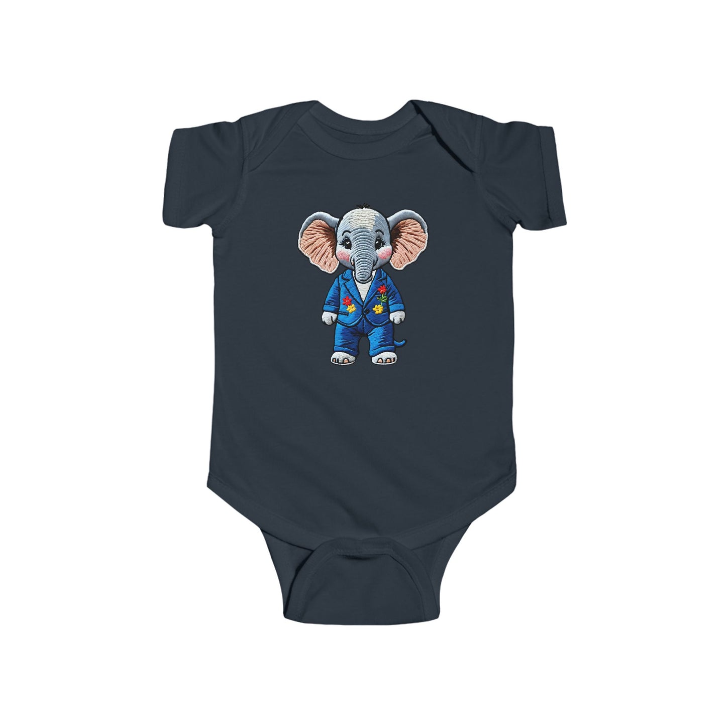 TUSKER Infant Fine Jersey Bodysuit NB: 0 - 24 mo