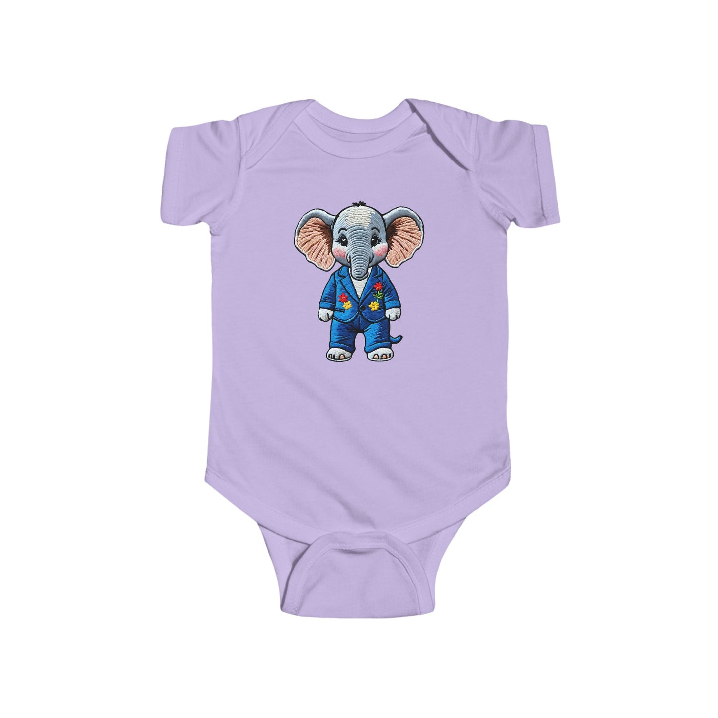 TUSKER Infant Fine Jersey Bodysuit NB: 0 - 24 mo