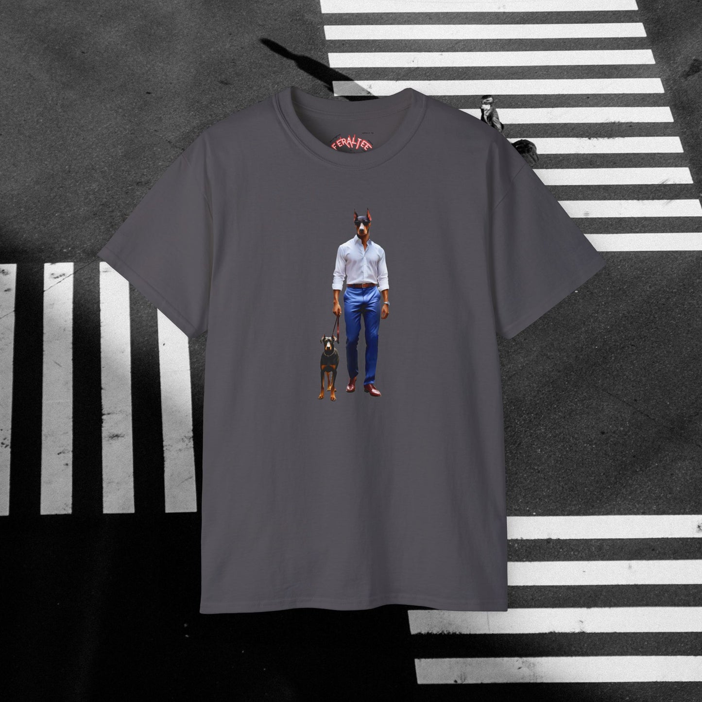 PINCHER- Camiseta Unisex de Algodón Ultrafino