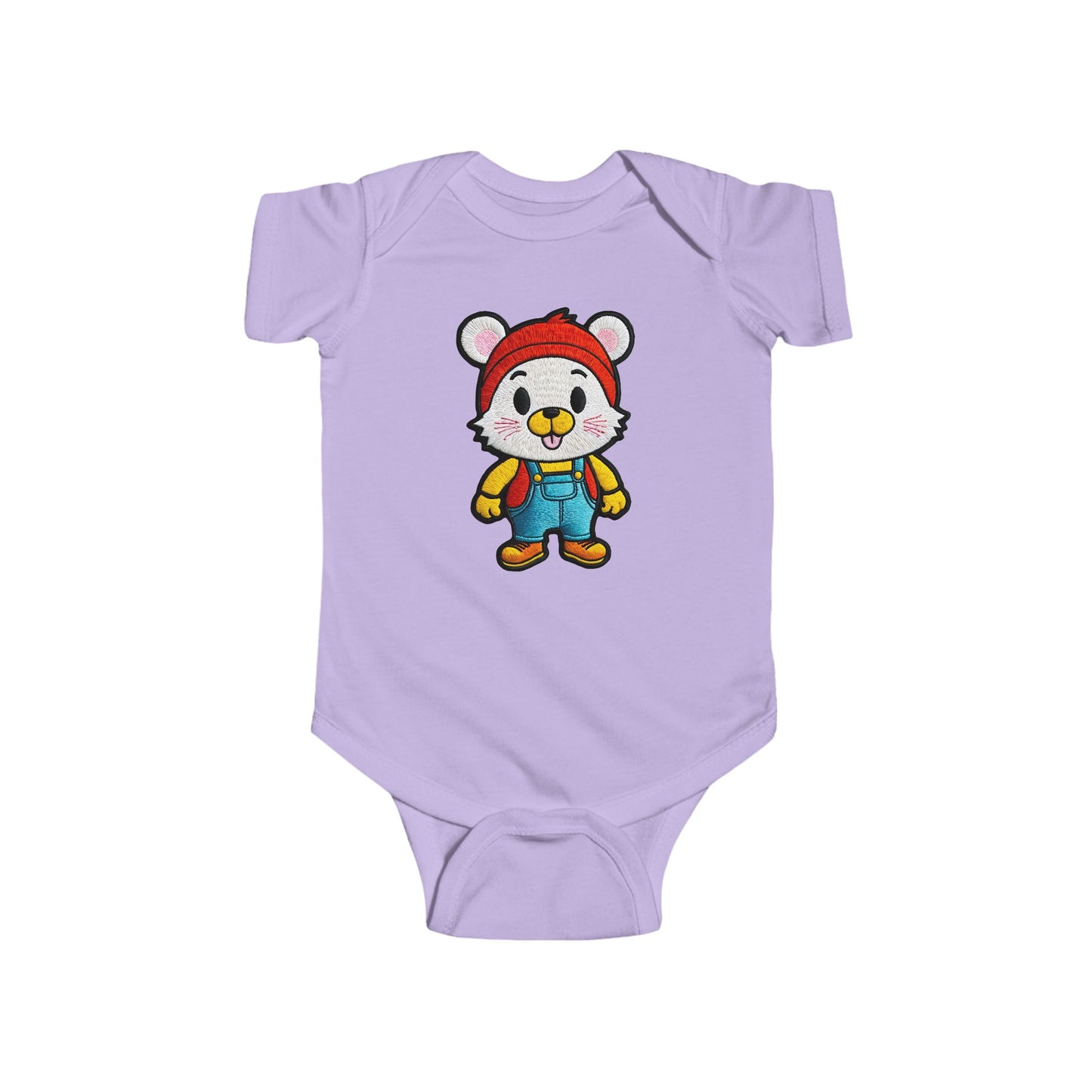 HUGGLES Infant Fine Jersey Bodysuit NB: 0 - 24 mo