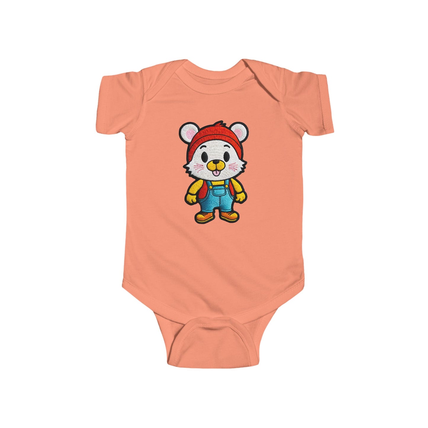 HUGGLES Infant Fine Jersey Bodysuit NB: 0 - 24 mo