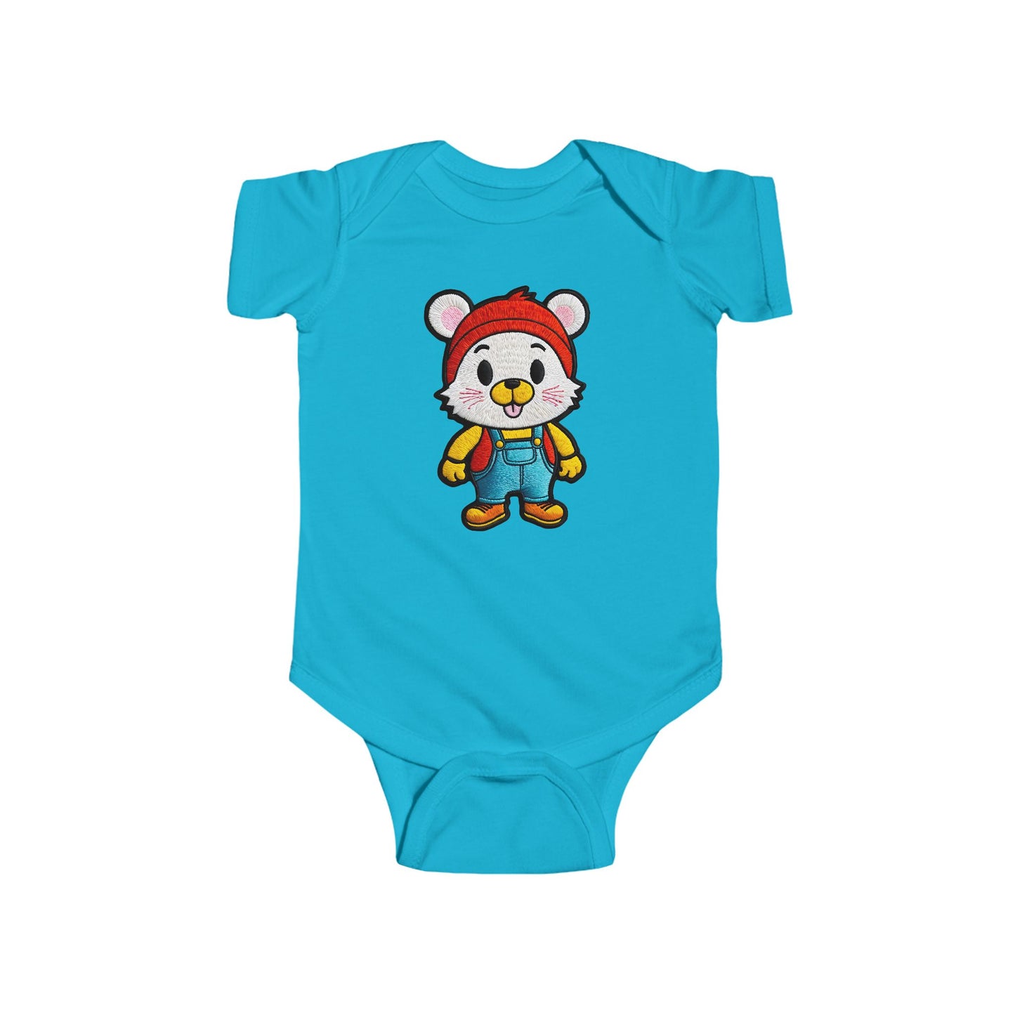 HUGGLES Infant Fine Jersey Bodysuit NB: 0 - 24 mo