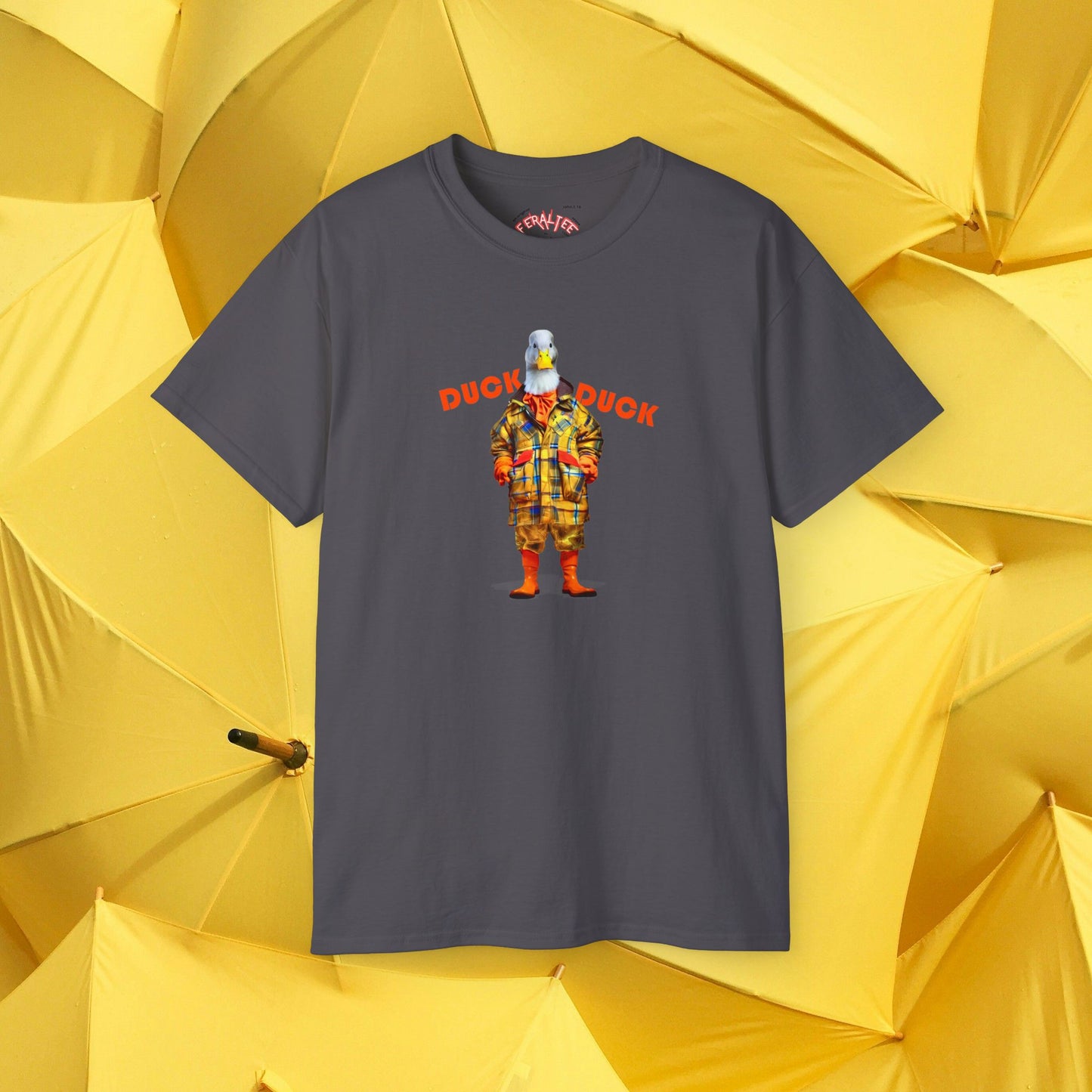 DUCK DUCK GOOSE- Camiseta Unisex de Algodón Ultra Suave