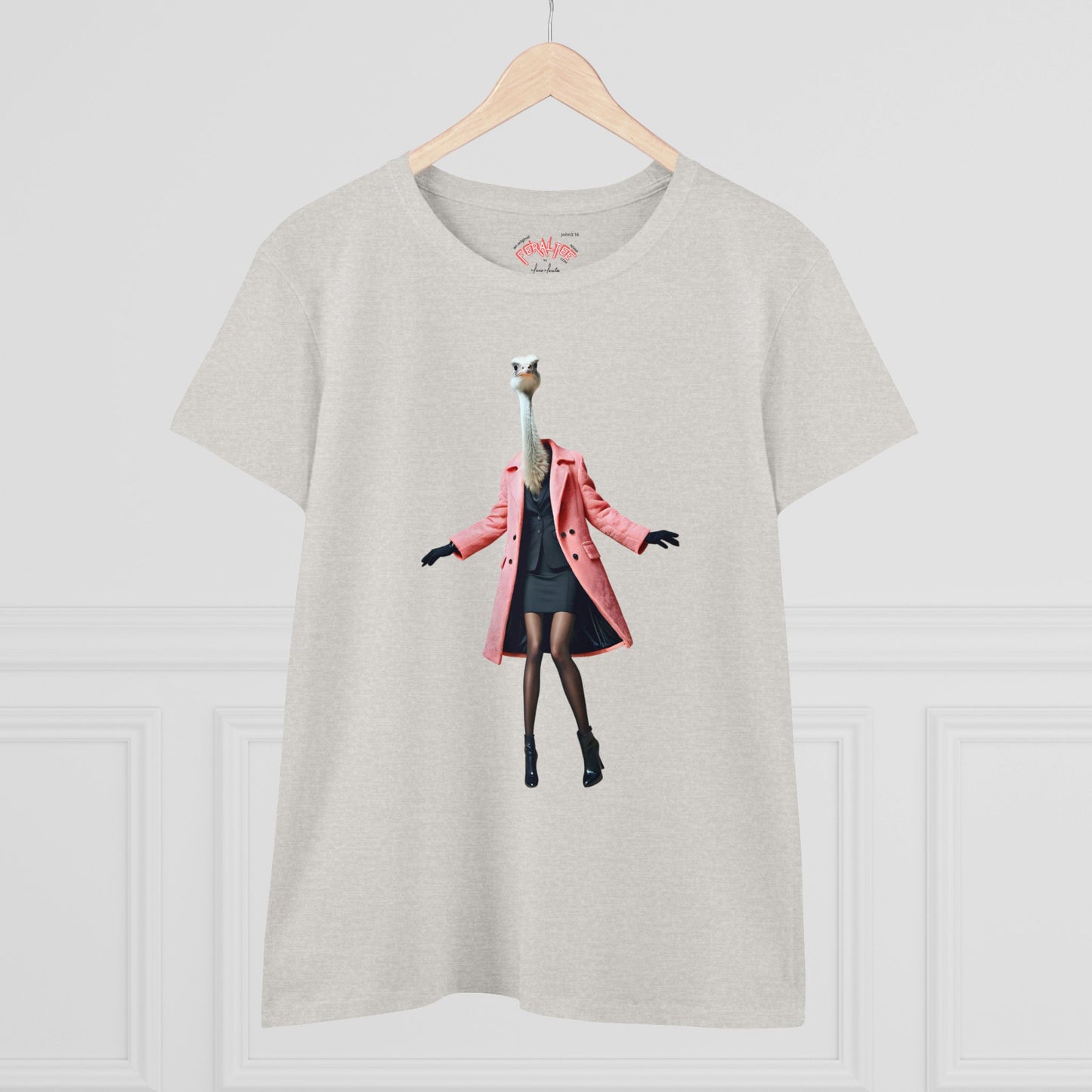 DUCHESS Women's Midweight Cotton Tee