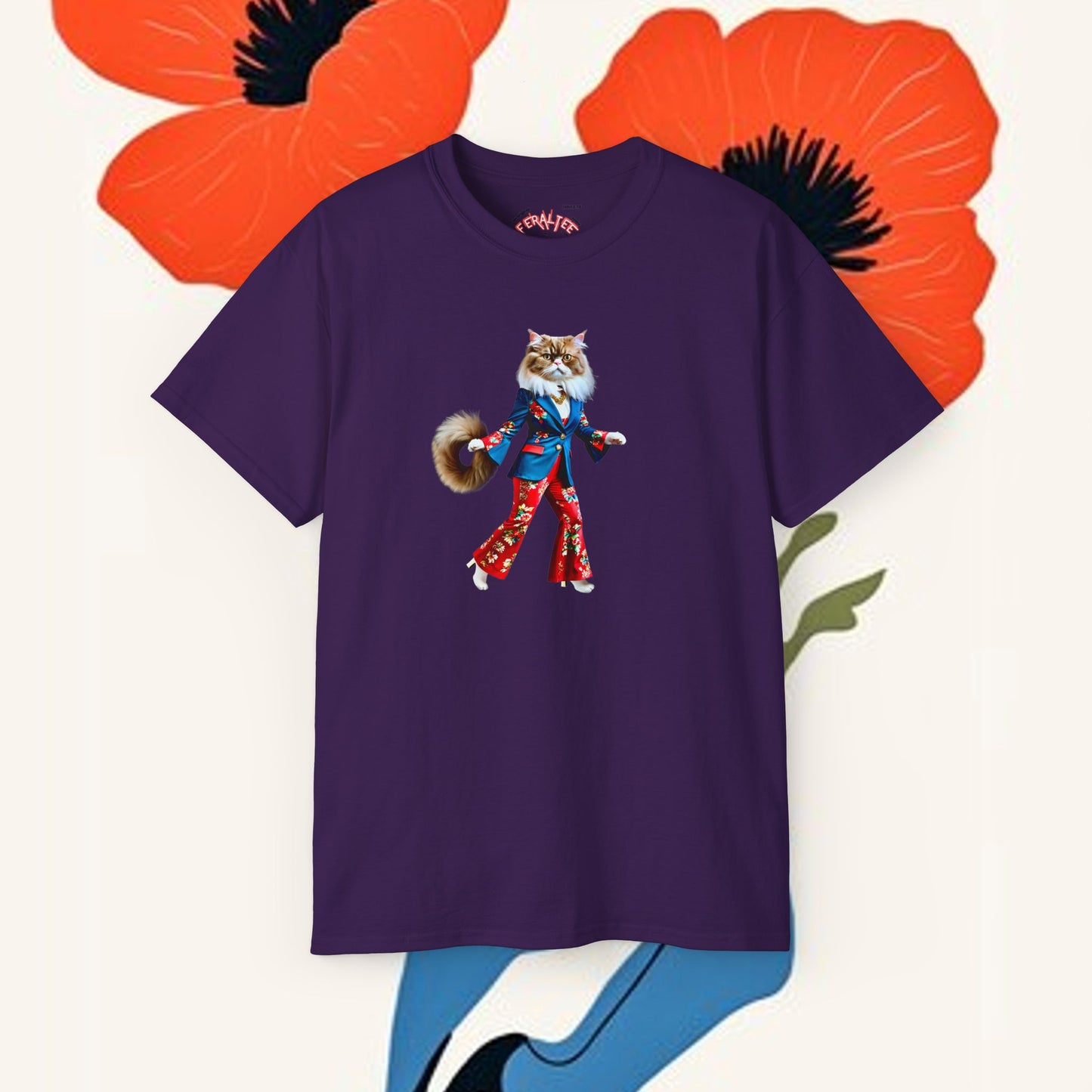 PURRR-FECT- Camiseta Unisex de Algodón Ultrafino