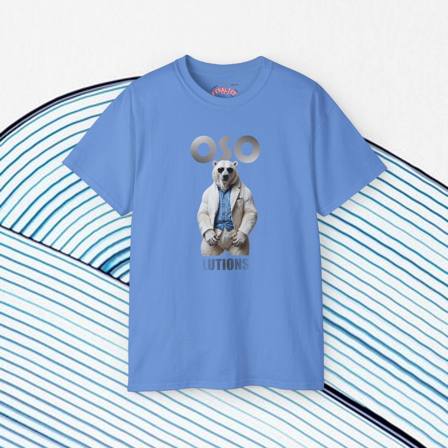 OSO-LUTIONS- Camiseta Unisex de Algodón Ultra Suave