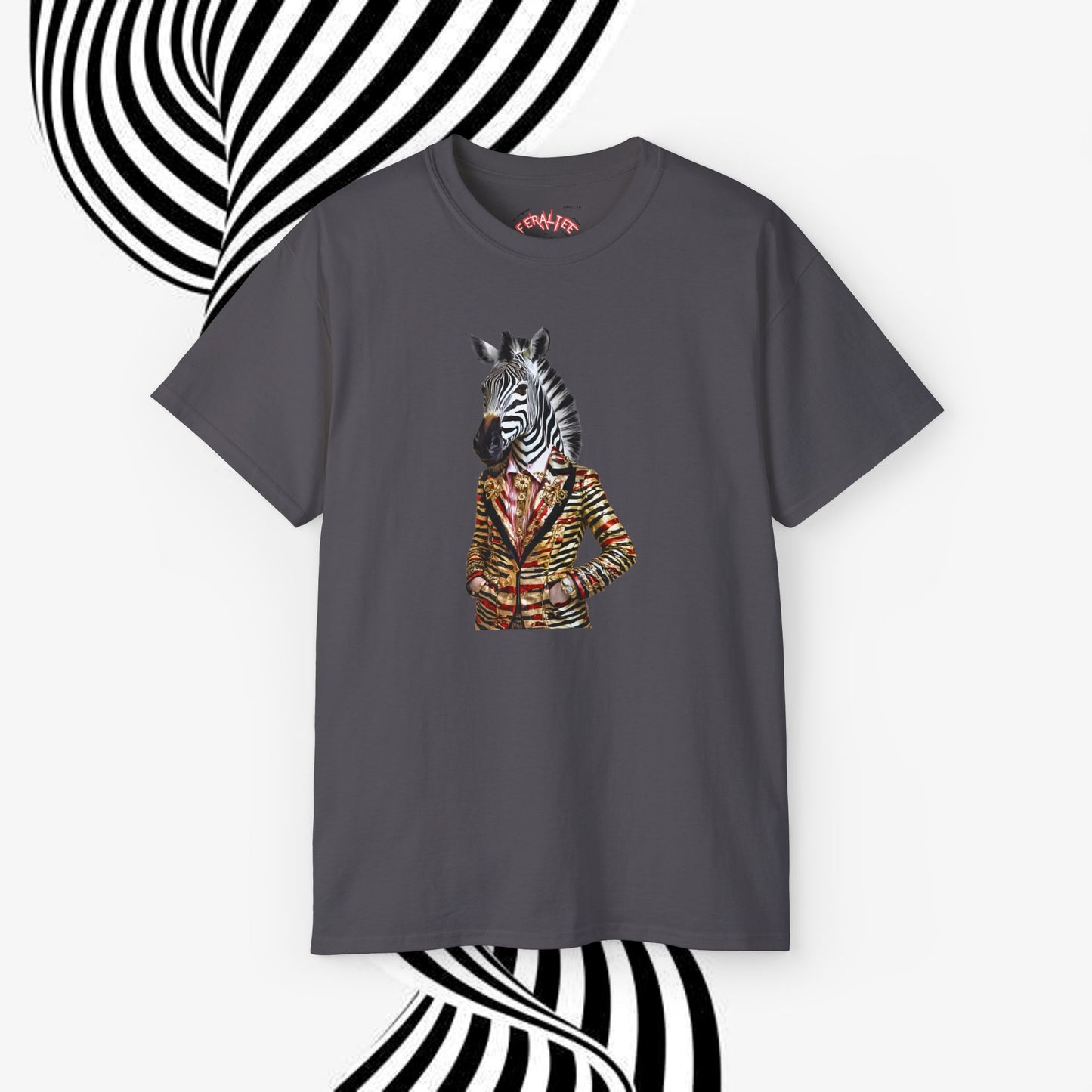 STRIPES -Camiseta Unisex de Algodón Ultrafino