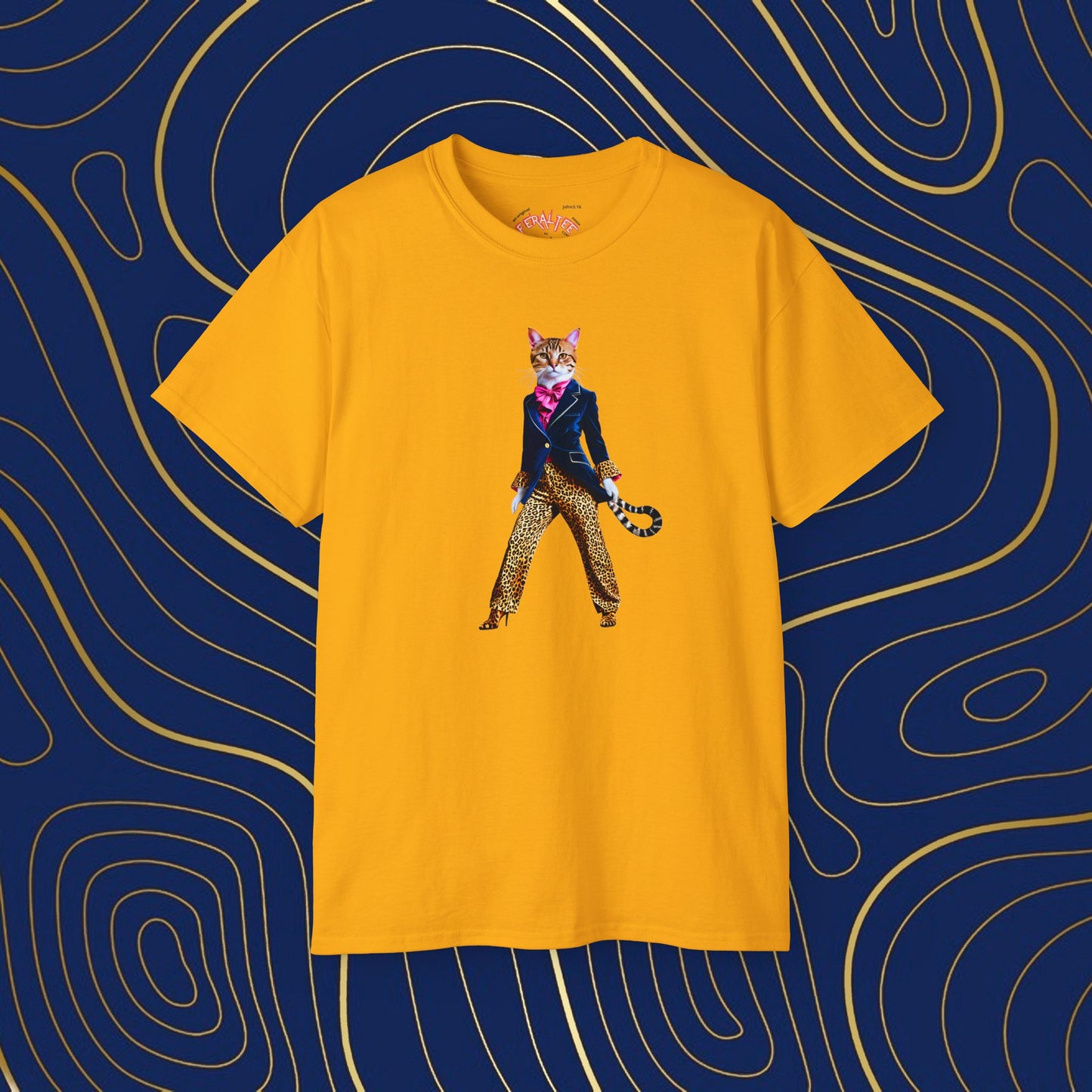 FELIS- Camiseta Unisex de Algodón Ultra Fino