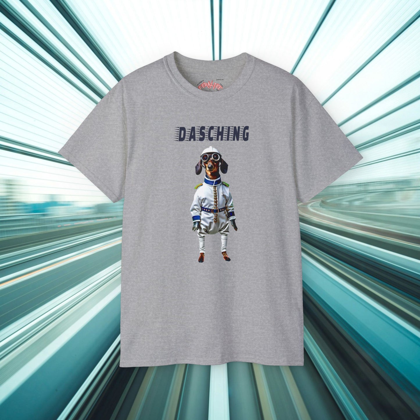 DASCHING- Camiseta Unisex de Algodón Ultra Suave