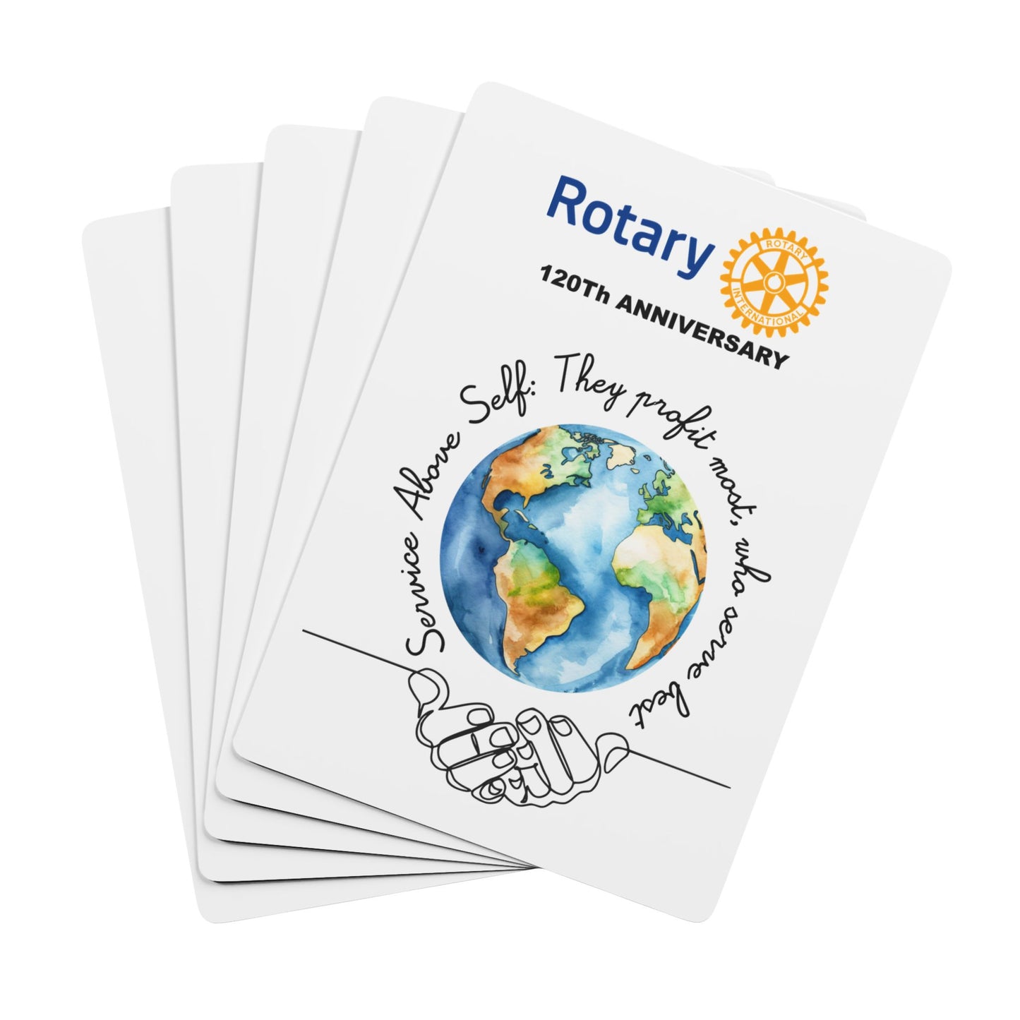 POKER PLAYING CARDS - Unique Design with Inspirational Motto