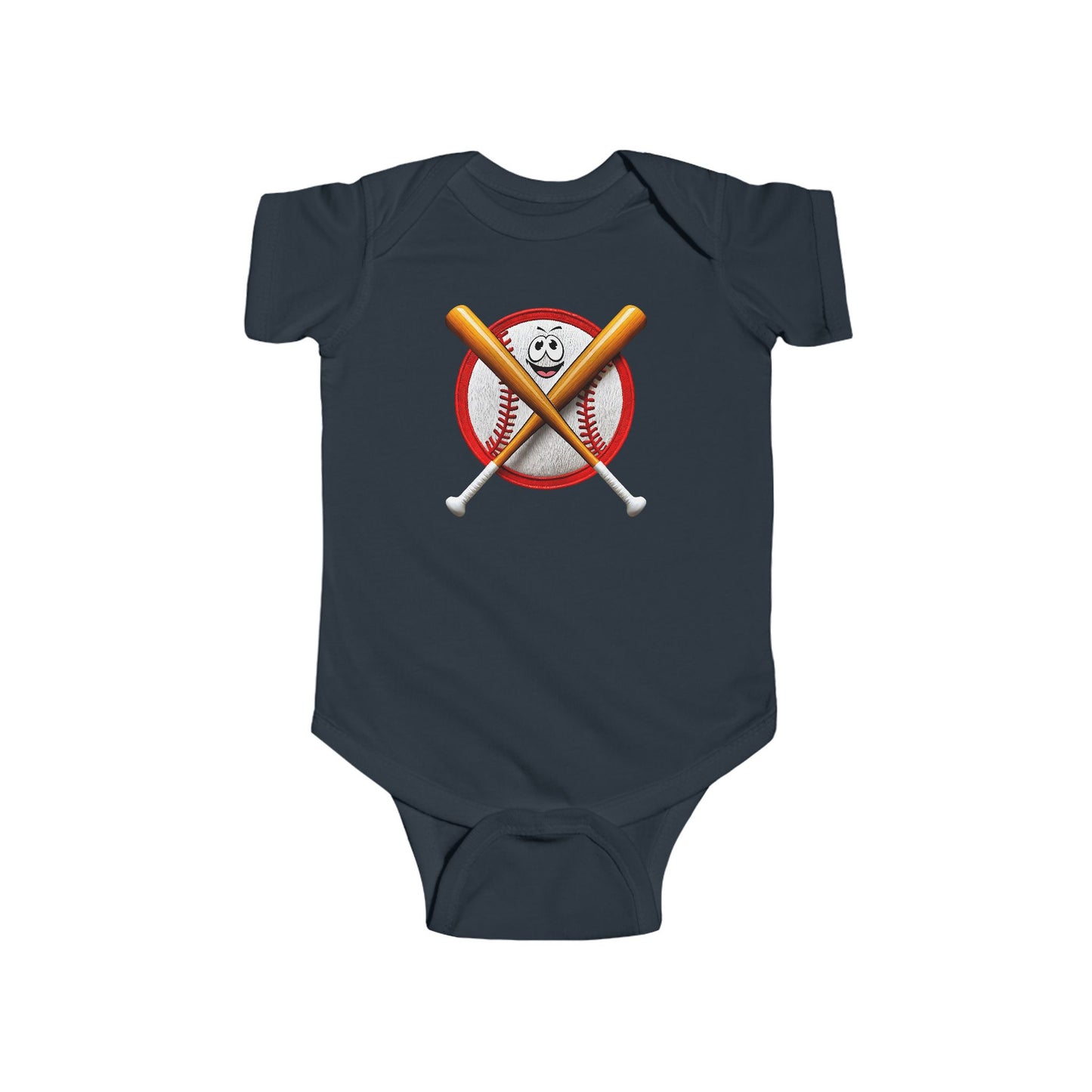 STRIKER Infant Fine Jersey Bodysuit NB: 0 - 24 mo