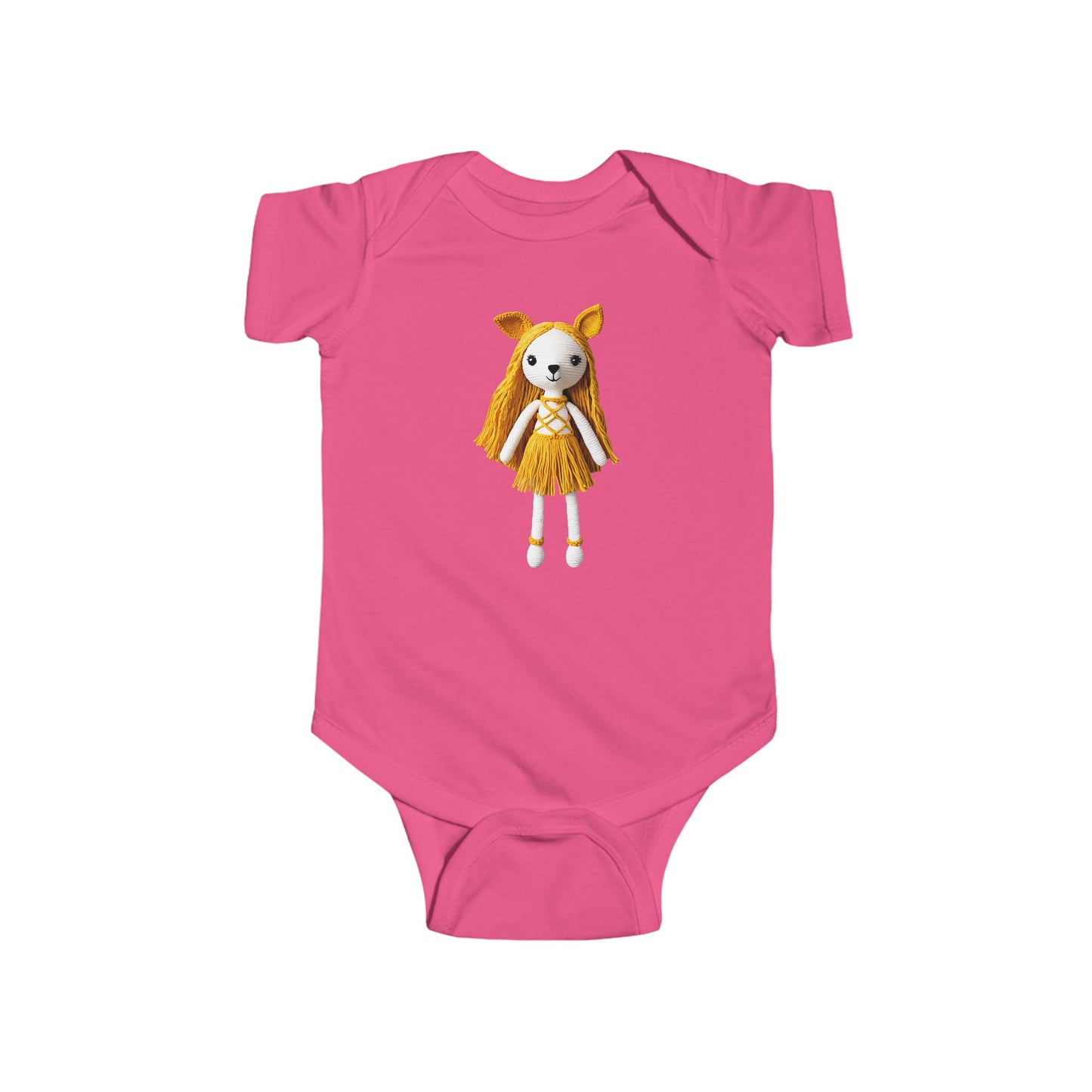 LILY Infant Fine Jersey Bodysuit NB: 0-24 mos