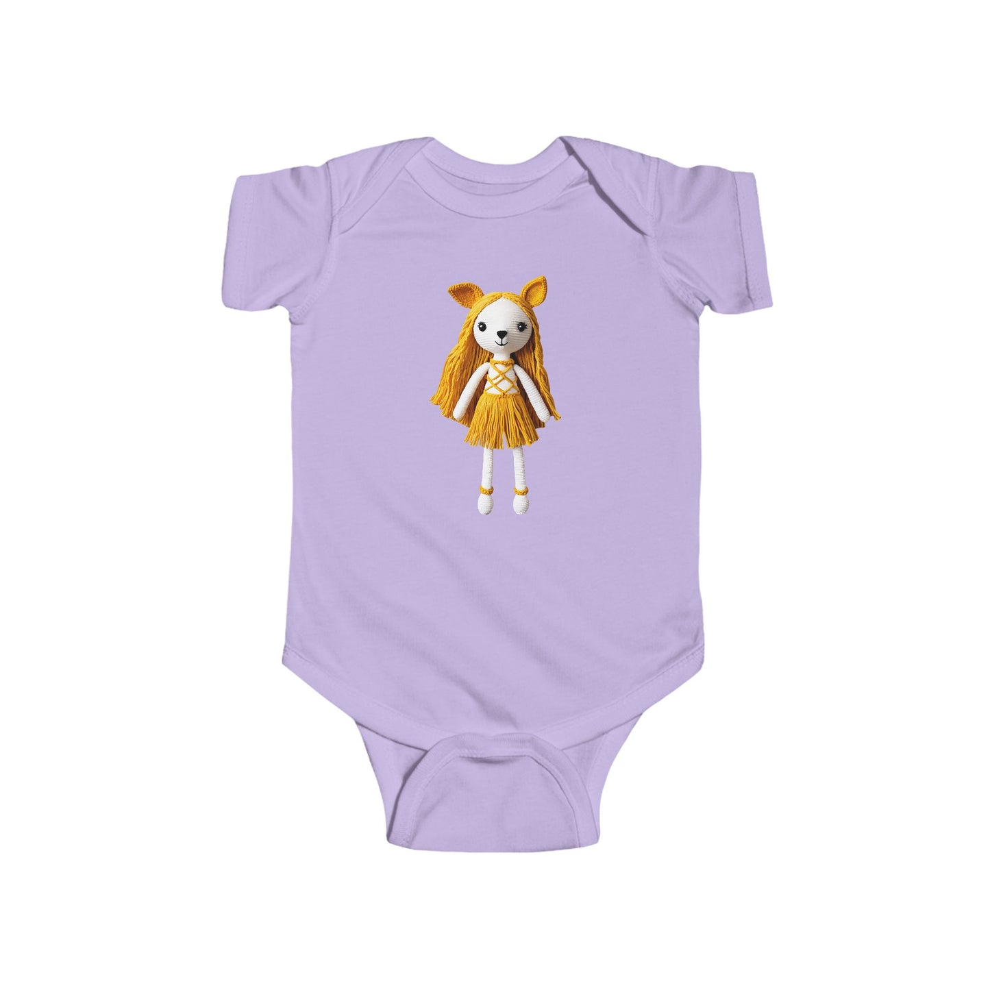 LILY Infant Fine Jersey Bodysuit NB: 0-24 mos