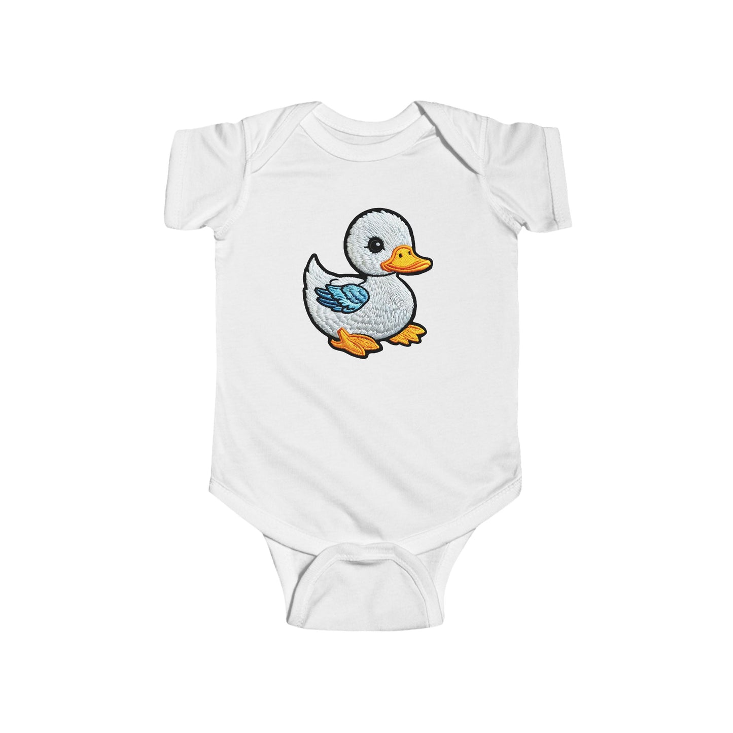 COTTON Infant Fine Jersey Bodysuit NB: 0-24 mos