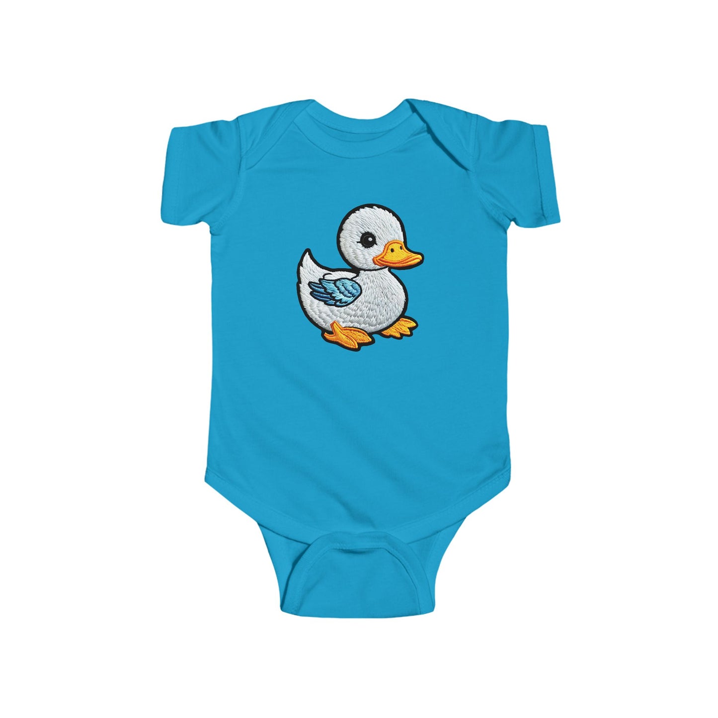 COTTON Infant Fine Jersey Bodysuit NB: 0-24 mos