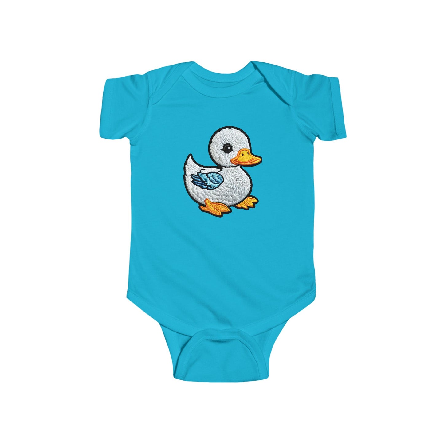 COTTON Infant Fine Jersey Bodysuit NB: 0-24 mos