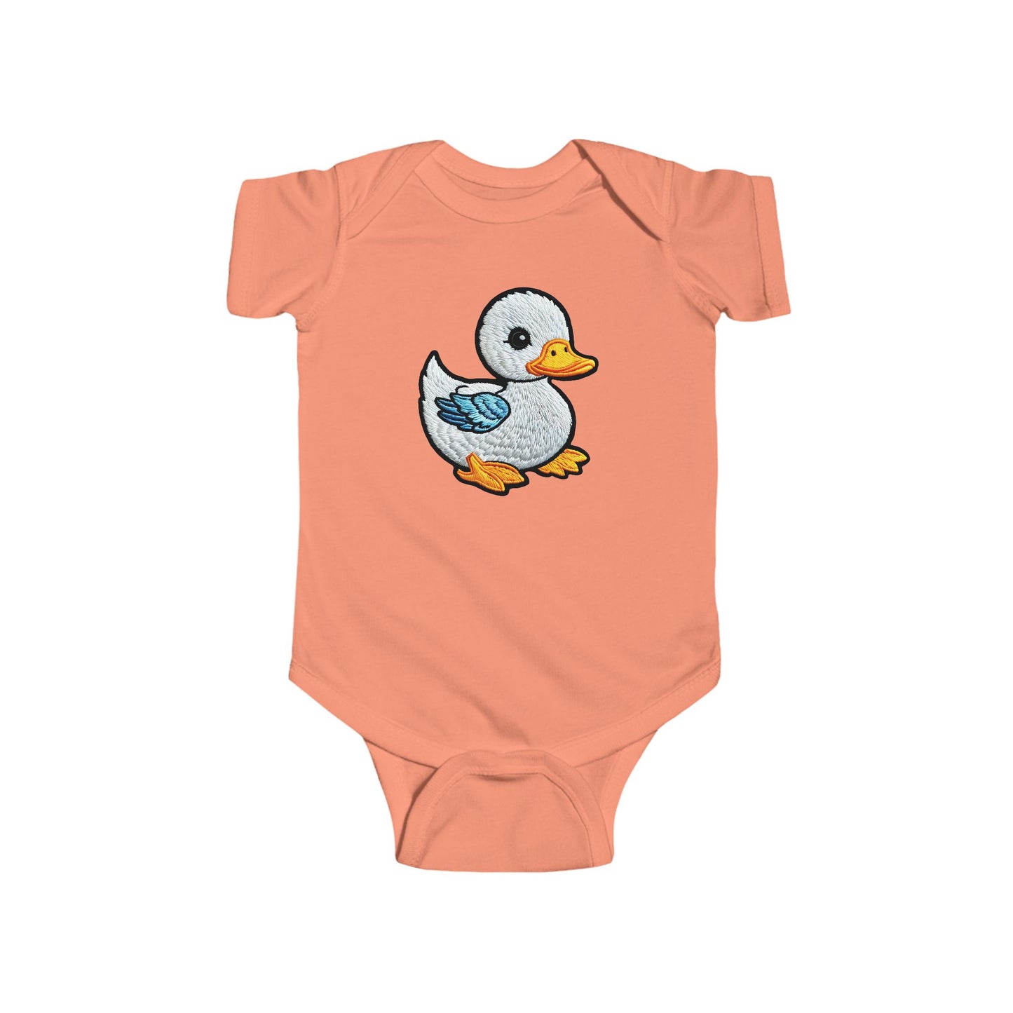 COTTON Infant Fine Jersey Bodysuit NB: 0-24 mos