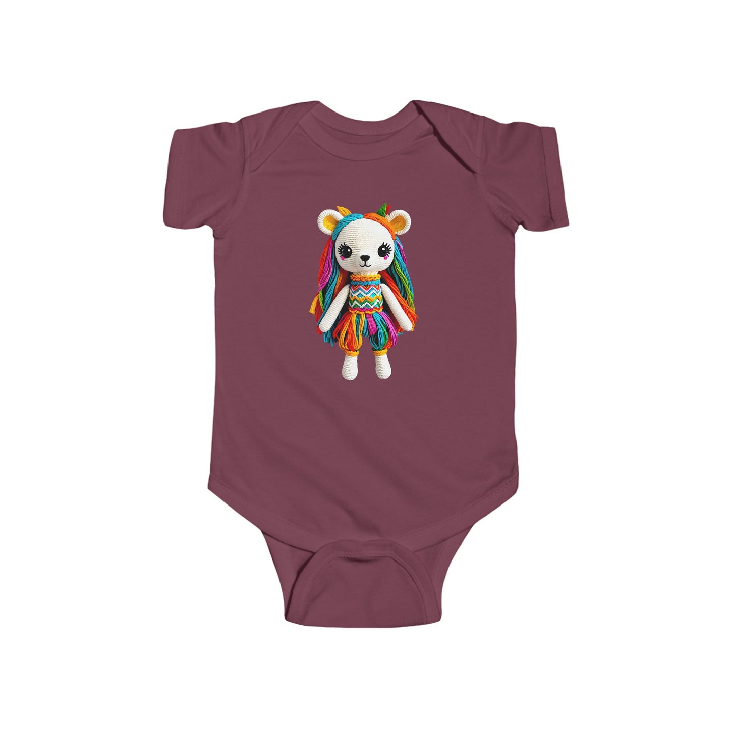 BELLA Infant Fine Jersey Bodysuit NB: 0-24 mos