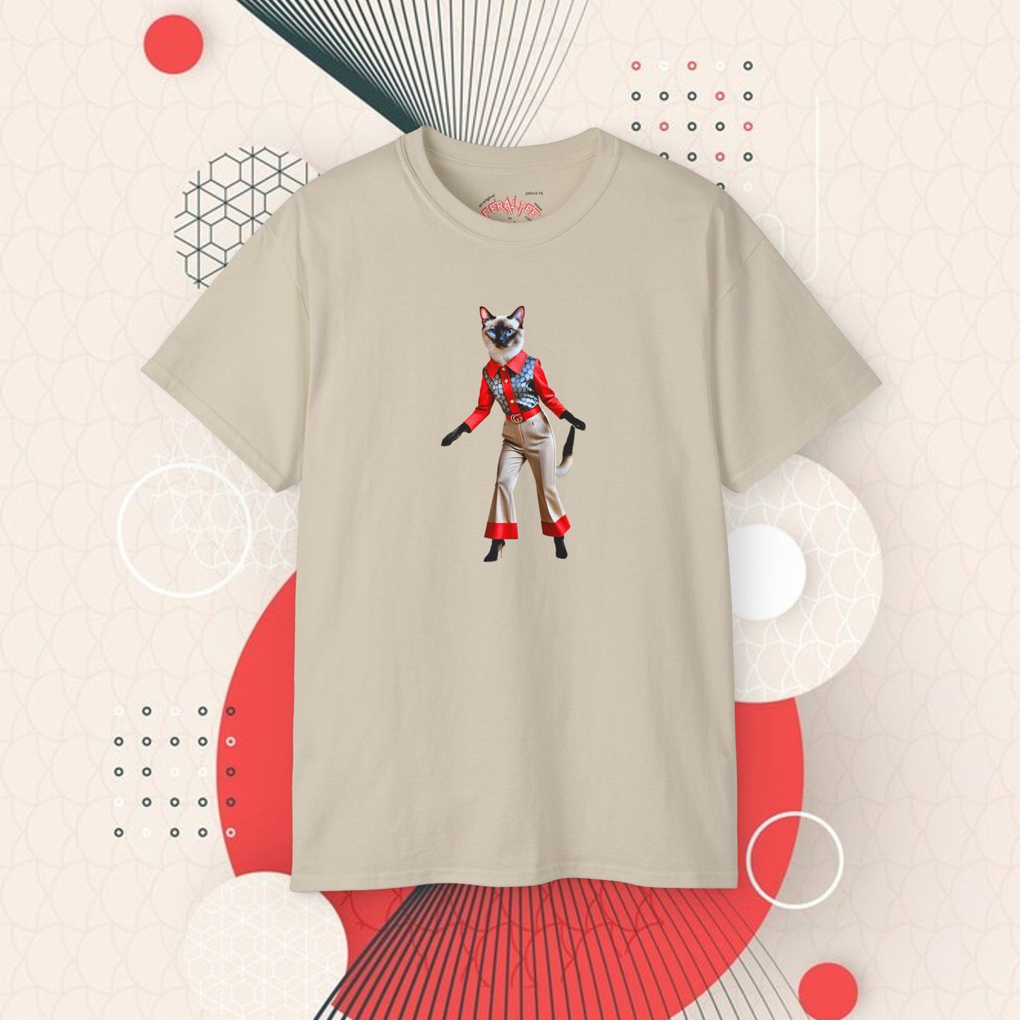 MOON DIAMOND- Camiseta Unisex de Algodón Ultra Fino