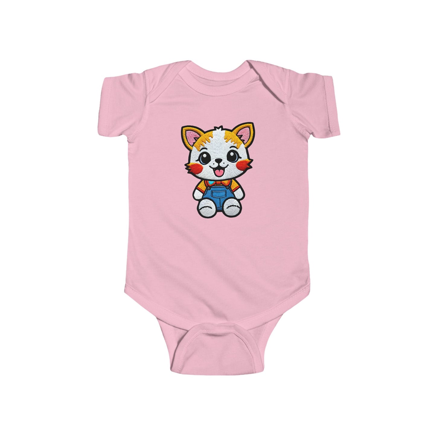 FLUFFY Infant Fine Jersey Bodysuit NB: 0 - 24 mo