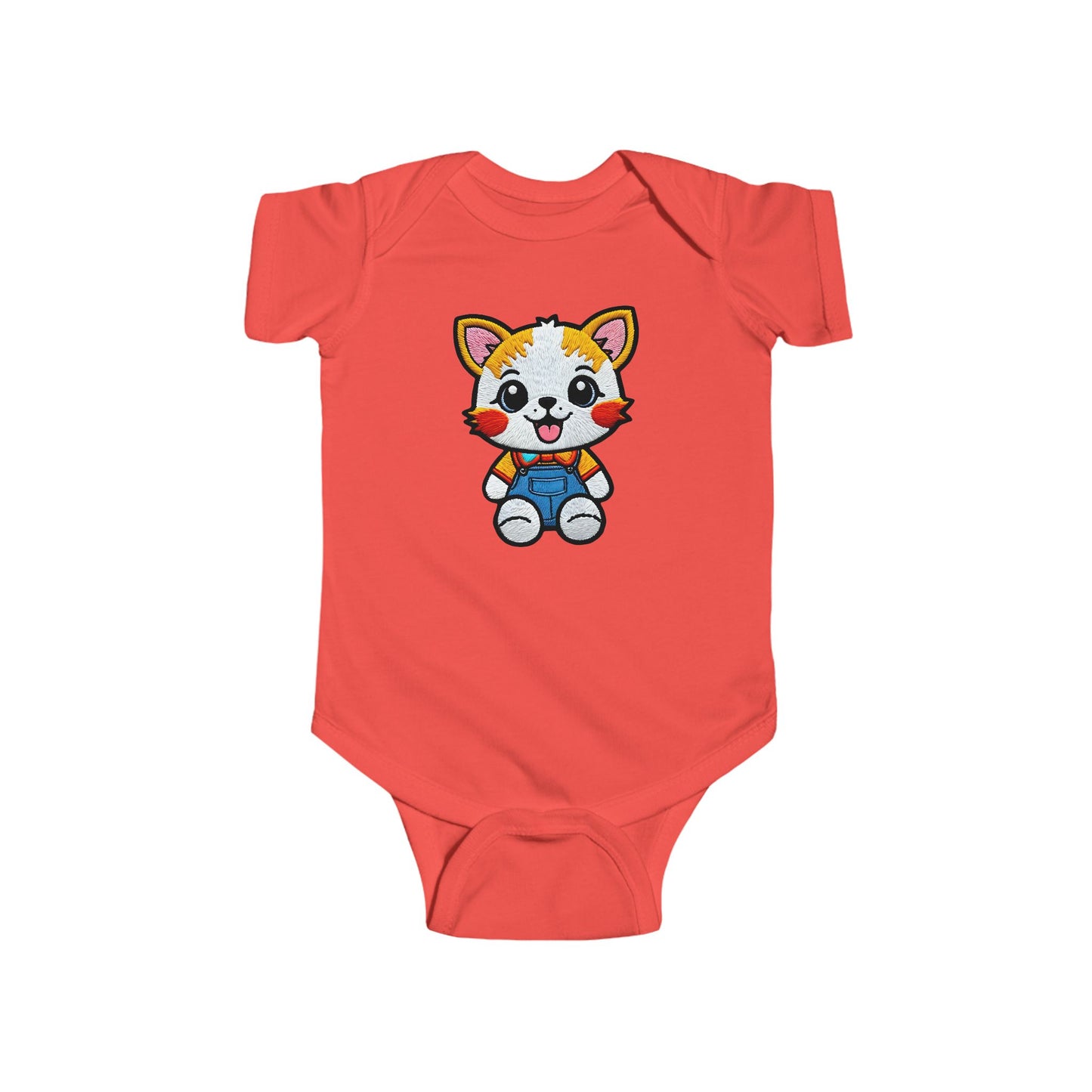 FLUFFY Infant Fine Jersey Bodysuit NB: 0 - 24 mo