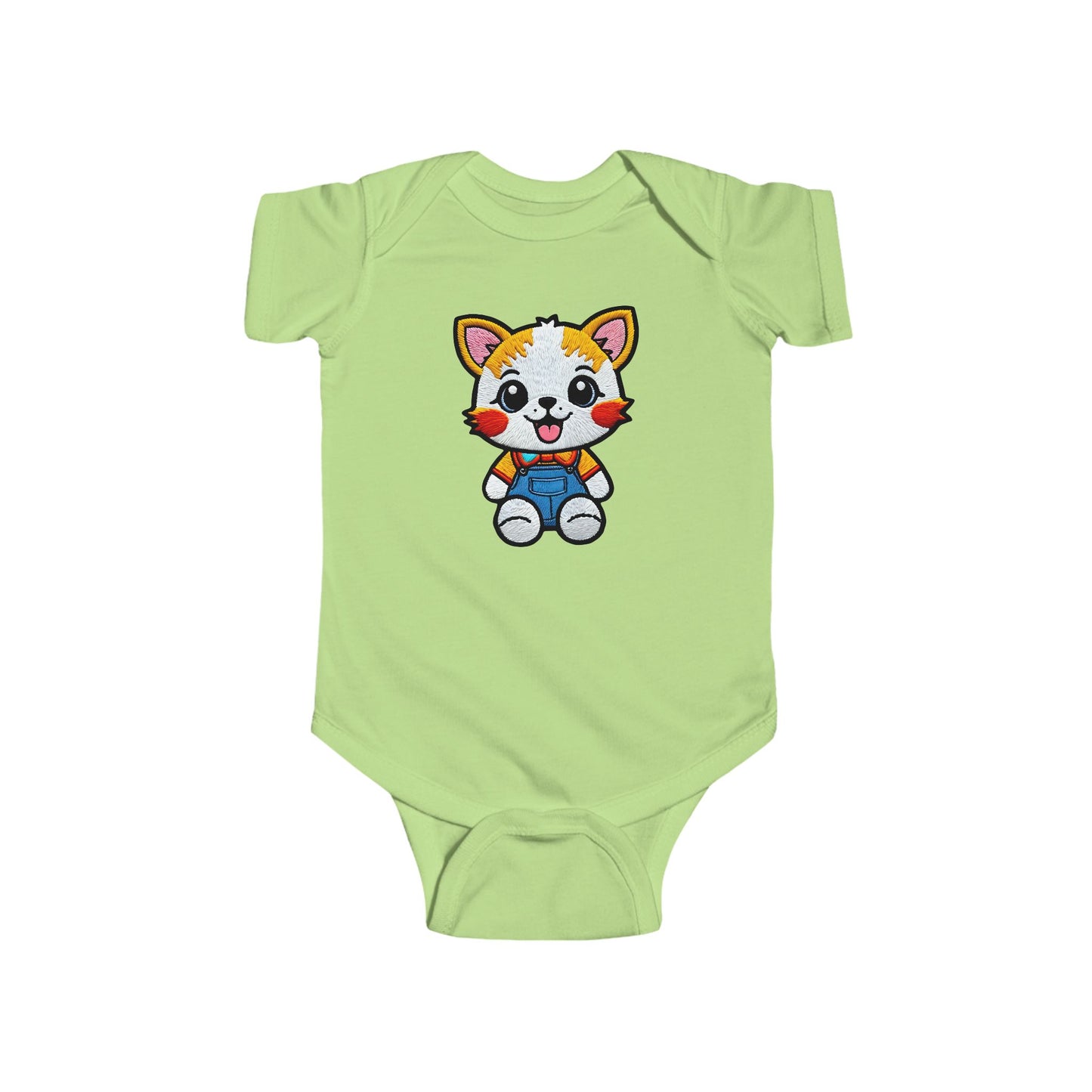 FLUFFY Infant Fine Jersey Bodysuit NB: 0 - 24 mo