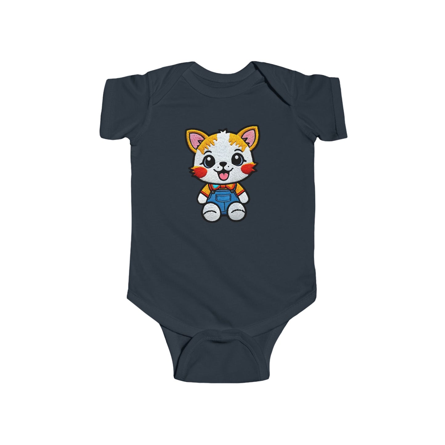 FLUFFY Infant Fine Jersey Bodysuit NB: 0 - 24 mo