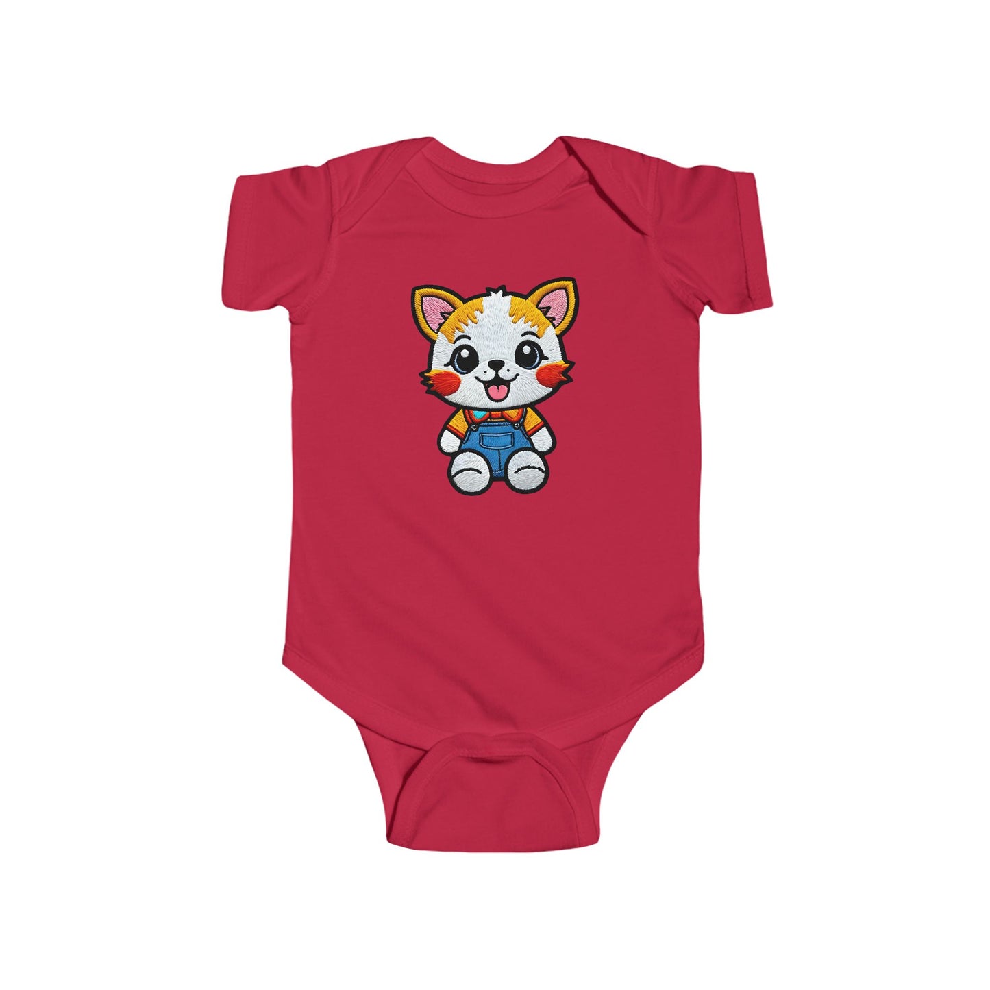 FLUFFY Infant Fine Jersey Bodysuit NB: 0 - 24 mo