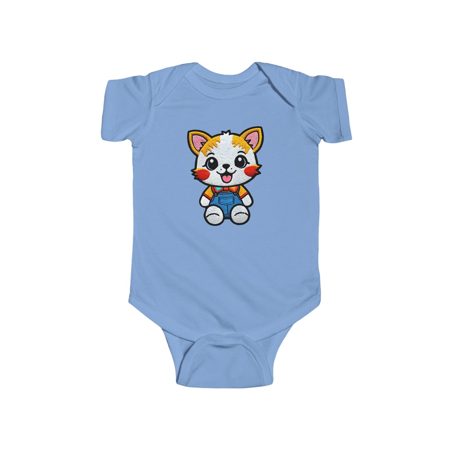 FLUFFY Infant Fine Jersey Bodysuit NB: 0 - 24 mo