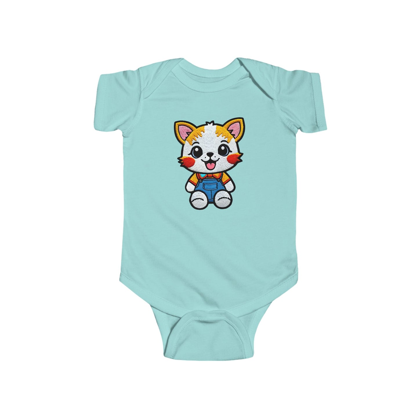 FLUFFY Infant Fine Jersey Bodysuit NB: 0 - 24 mo