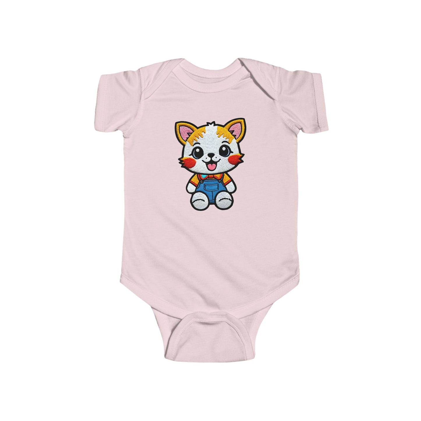 FLUFFY Infant Fine Jersey Bodysuit NB: 0 - 24 mo