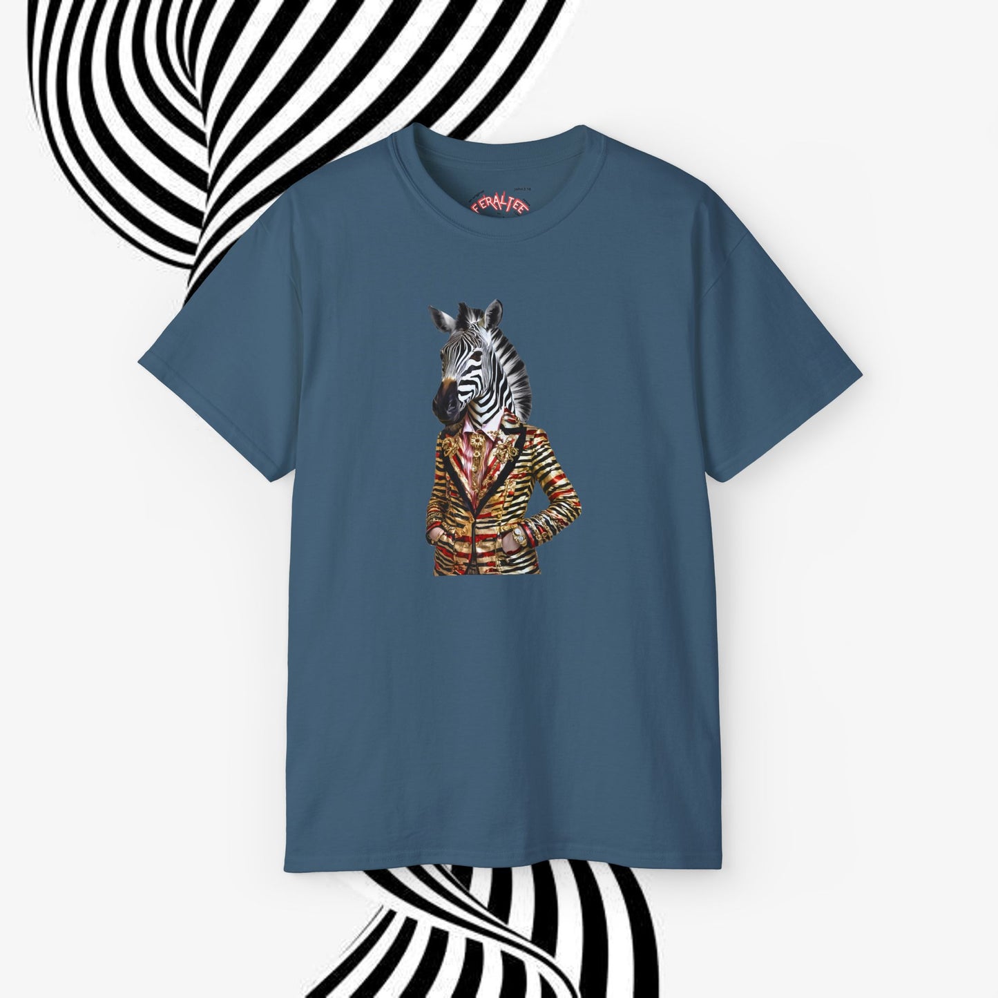STRIPES -Camiseta Unisex de Algodón Ultrafino