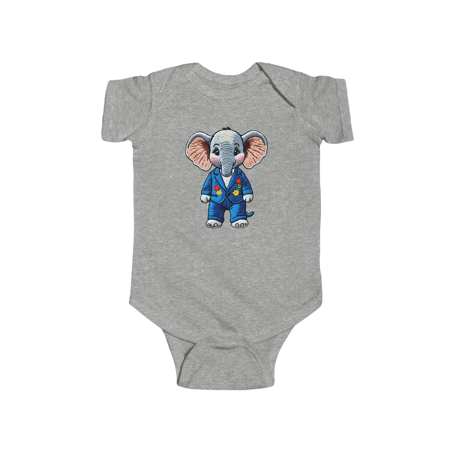 TUSKER Infant Fine Jersey Bodysuit NB: 0 - 24 mo