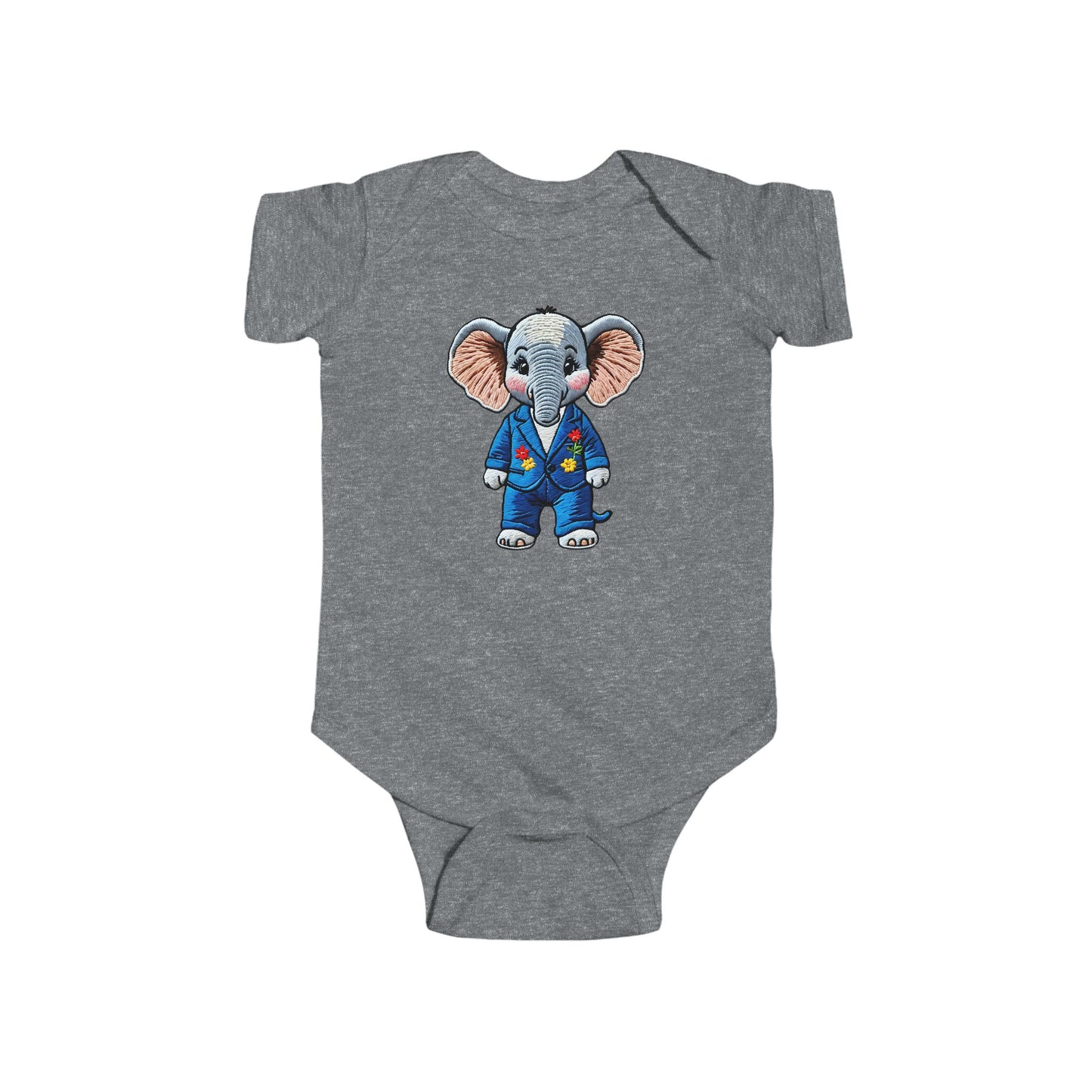 TUSKER Infant Fine Jersey Bodysuit NB: 0 - 24 mo