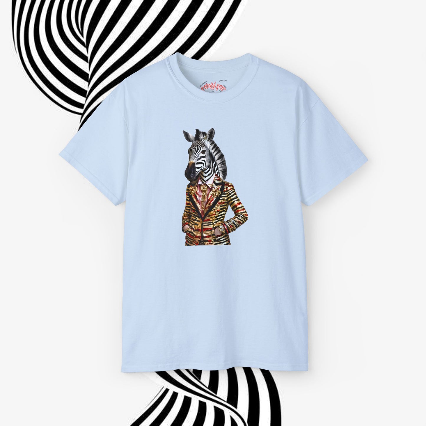 STRIPES -Camiseta Unisex de Algodón Ultrafino