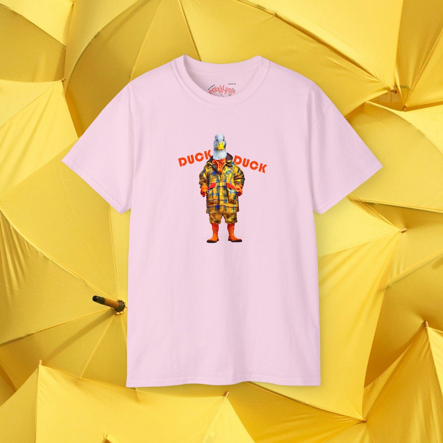 DUCK DUCK GOOSE- Camiseta Unisex de Algodón Ultra Suave