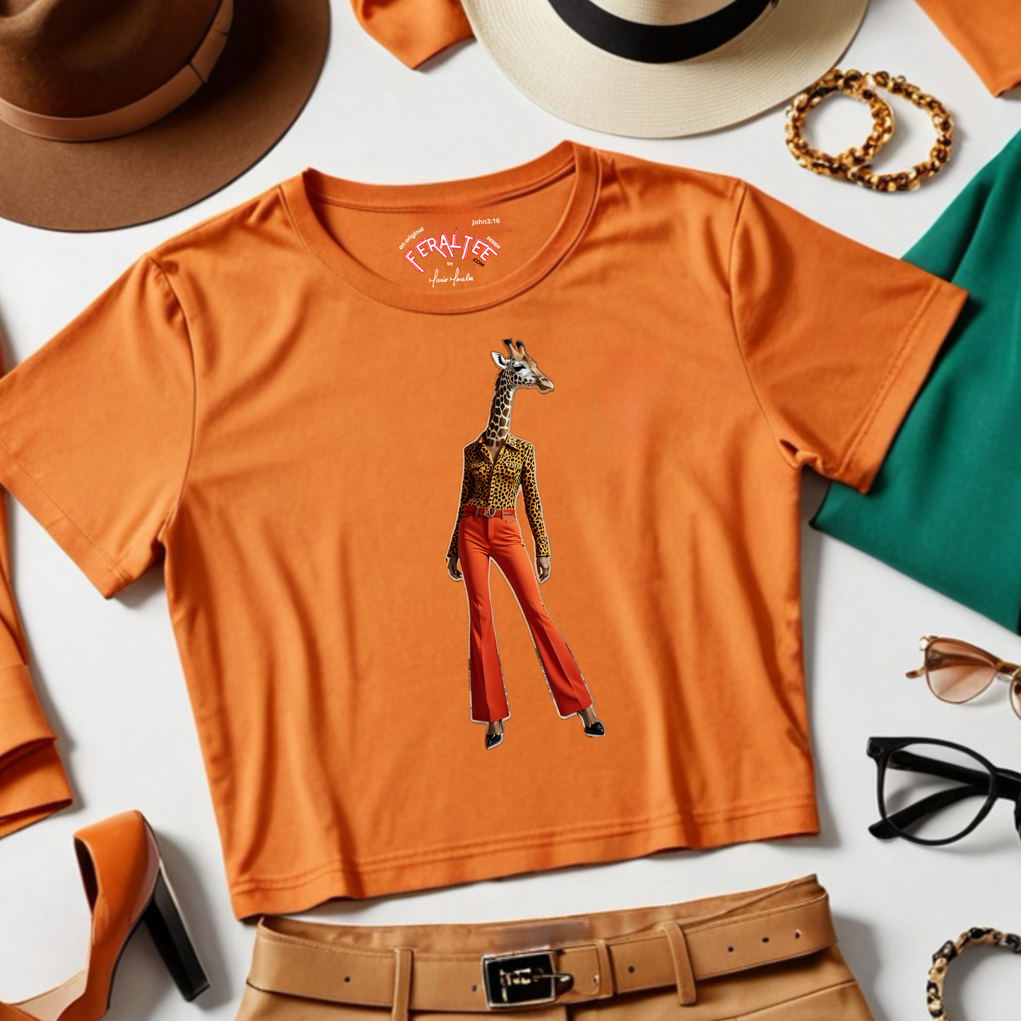 GIRASOL Women's Midweight Cotton Tee - 6 Colors Available