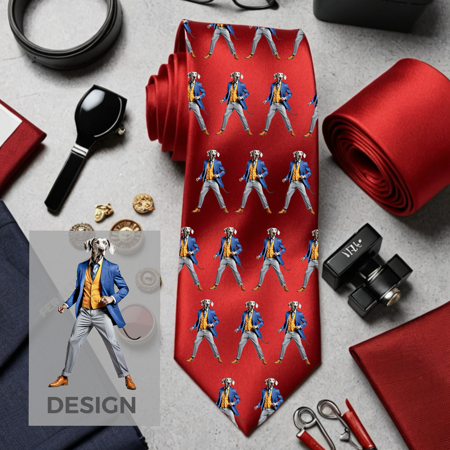 ESTILO Corbata de diseño personalizado
