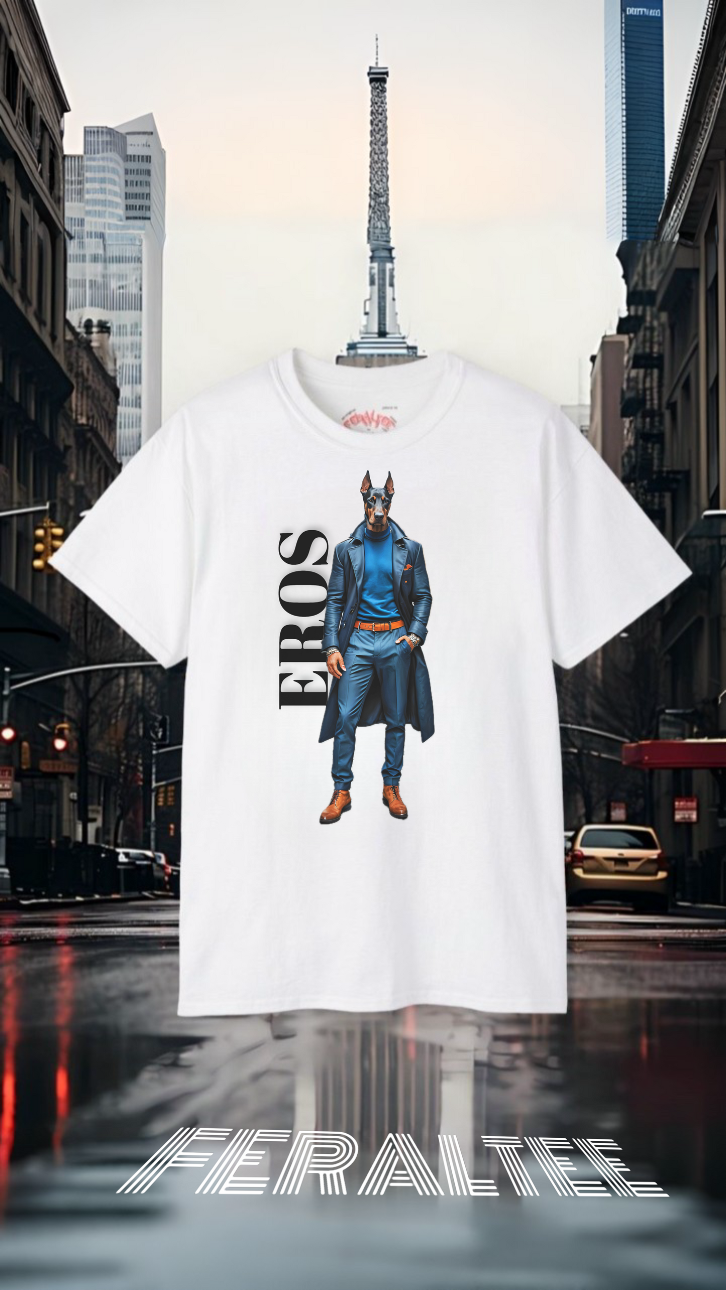 Camiseta unisex de algodón ultrafino EROS