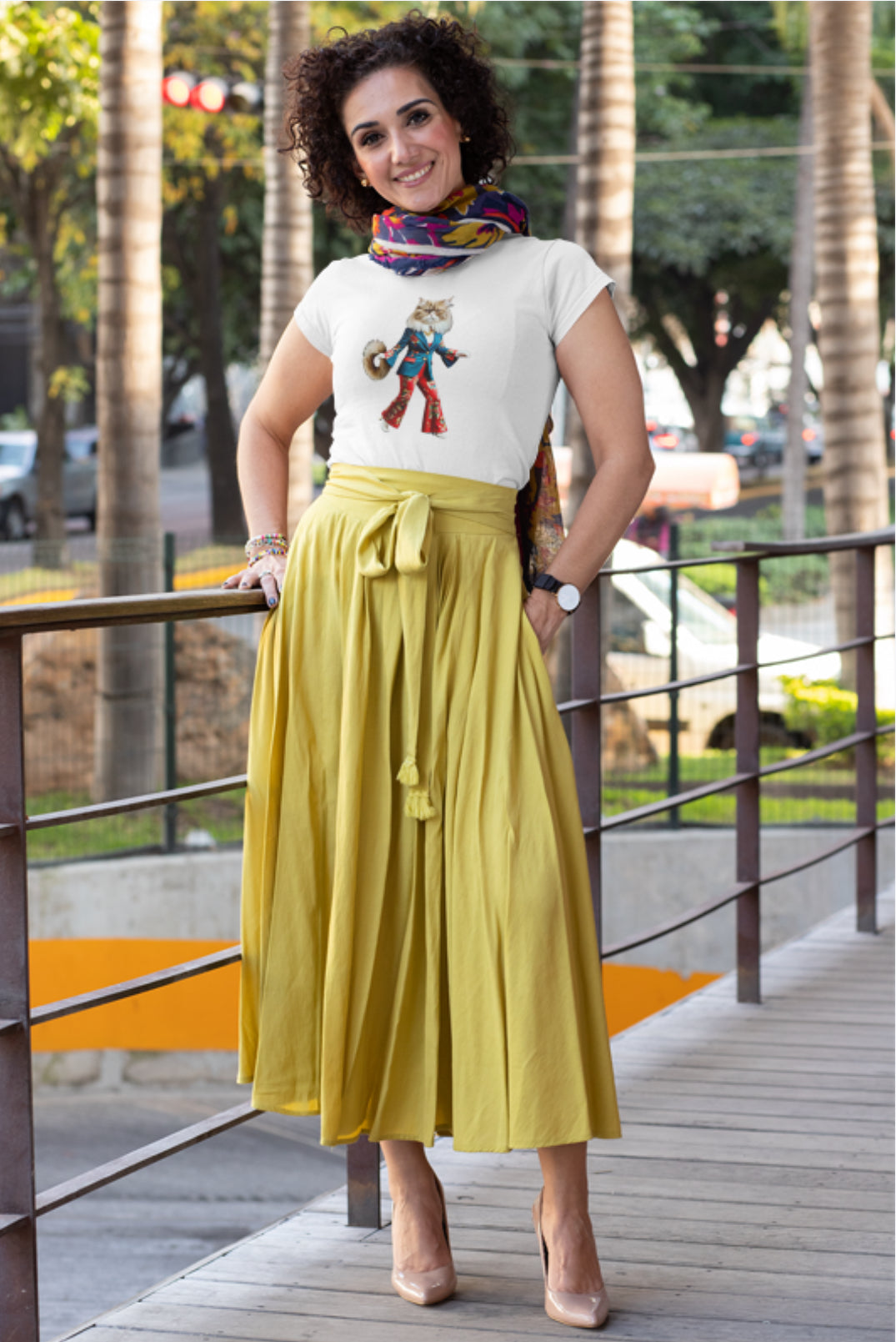 PURRR-FECT- Camiseta Unisex de Algodón Ultrafino