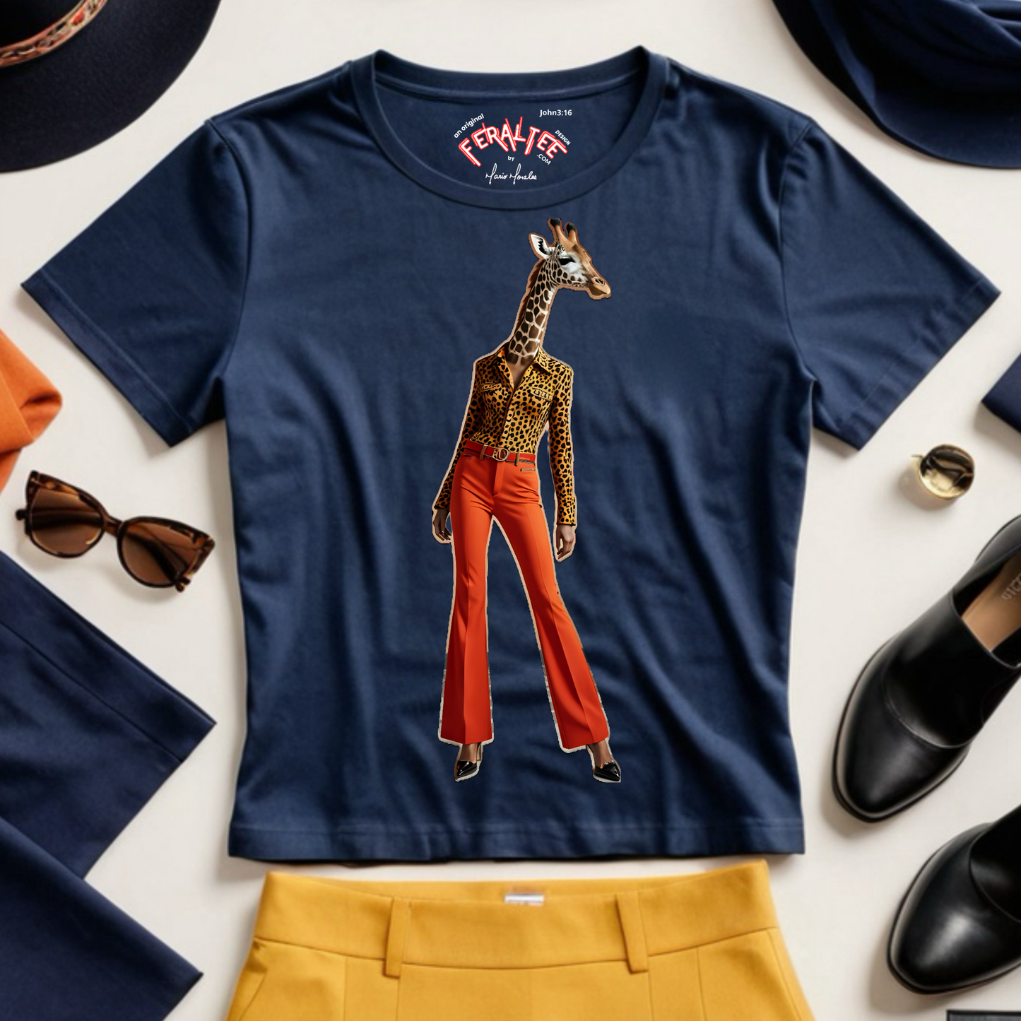 GIRASOL Women's Midweight Cotton Tee - 6 Colors Available