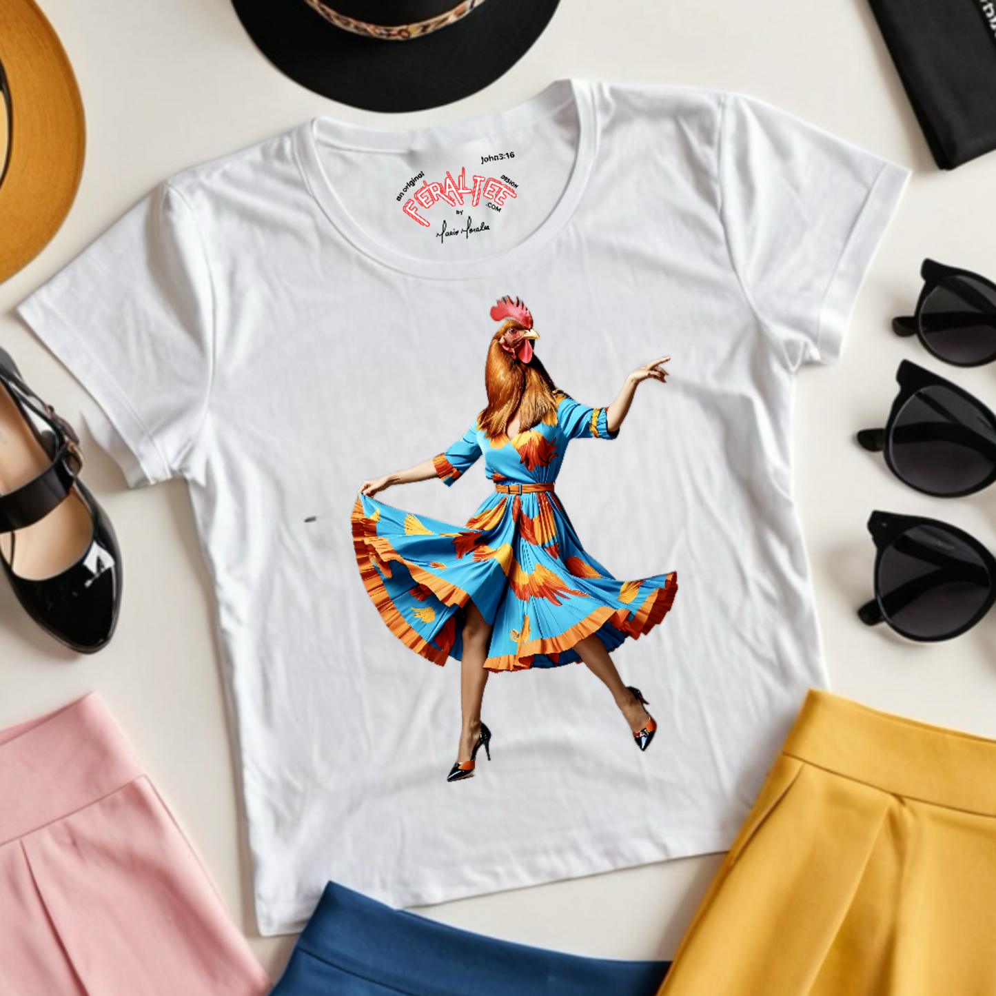 PENNY Women's Midweight Cotton Tee