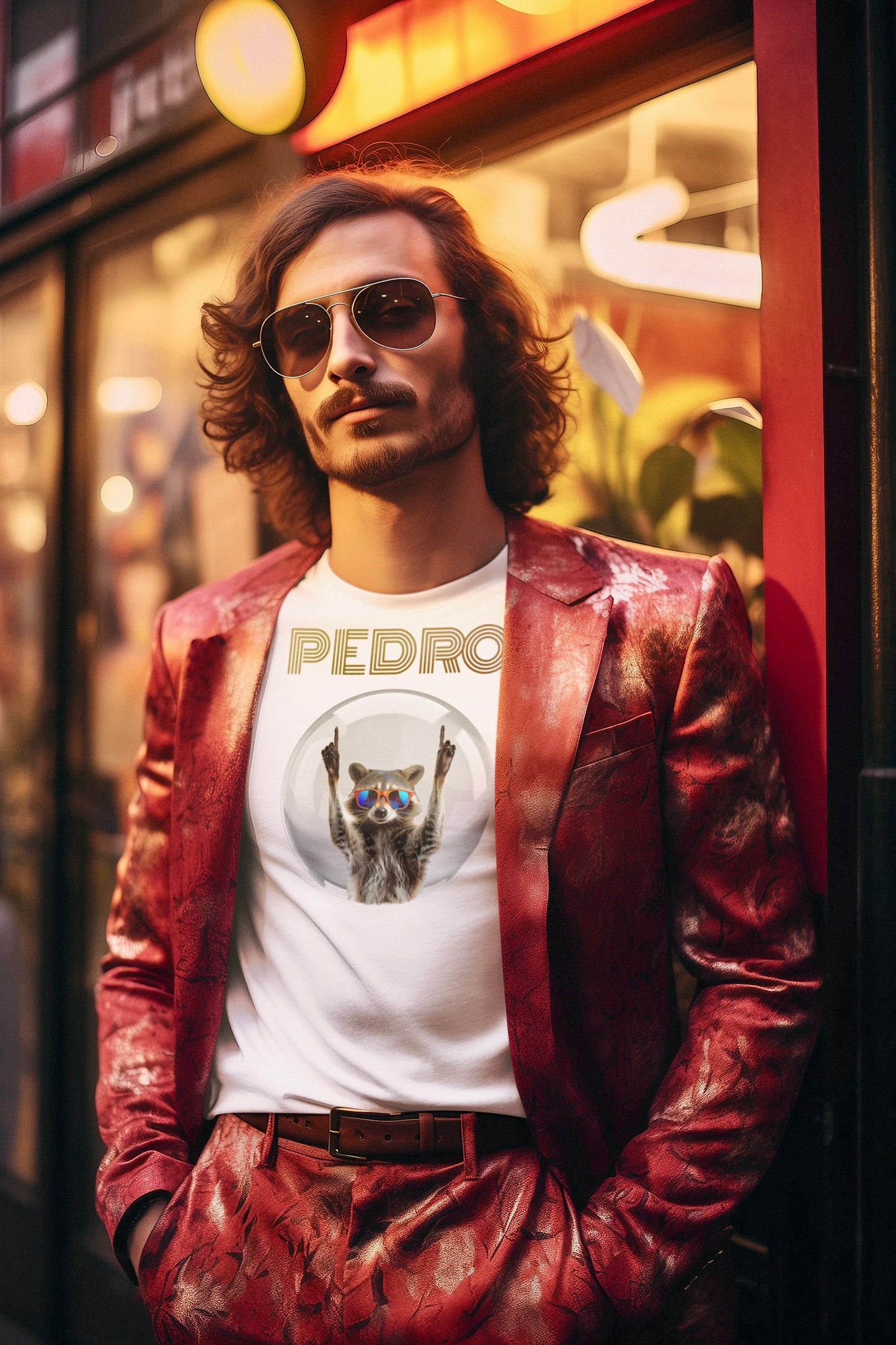 PEDRO PE- Camiseta Unisex de Algodón Ultra Fino