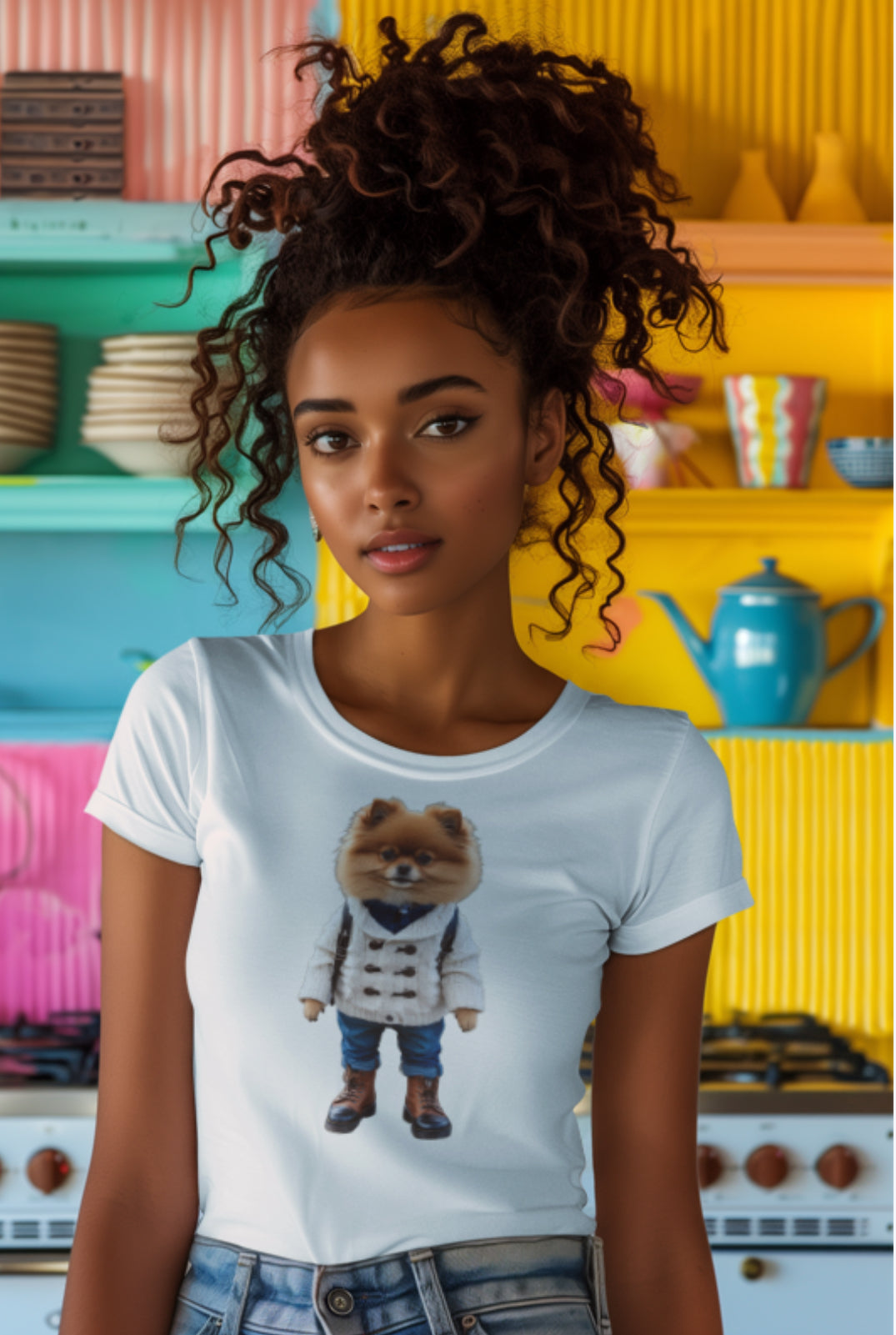 POM -Camiseta Unisex de Algodón Ultra Suave