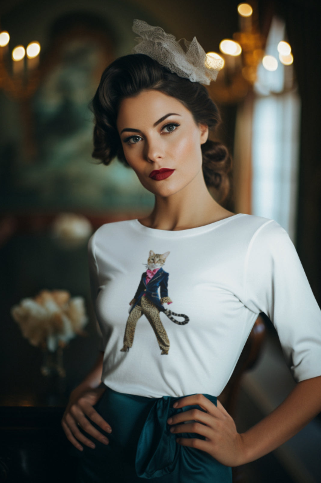 FELIS- Camiseta Unisex de Algodón Ultra Fino