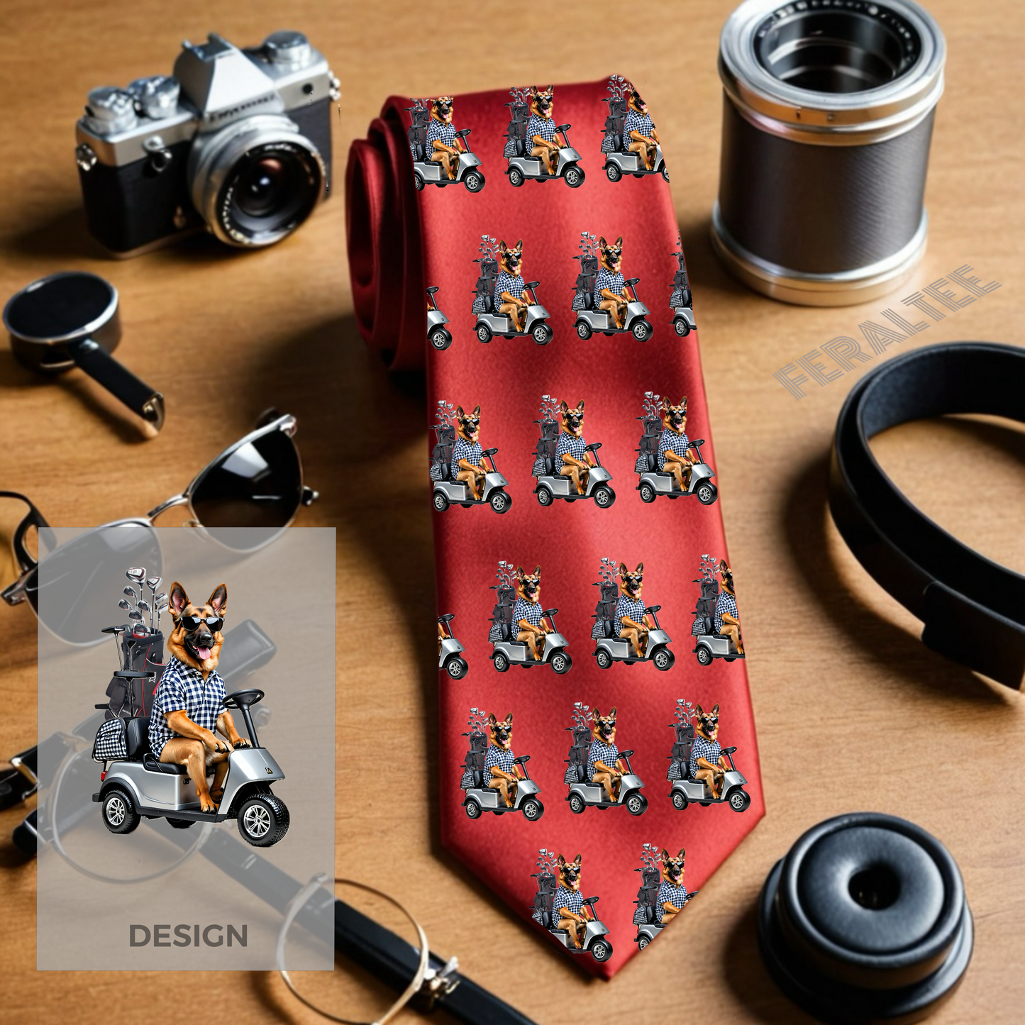 Corbata con diseño personalizado BOGEY