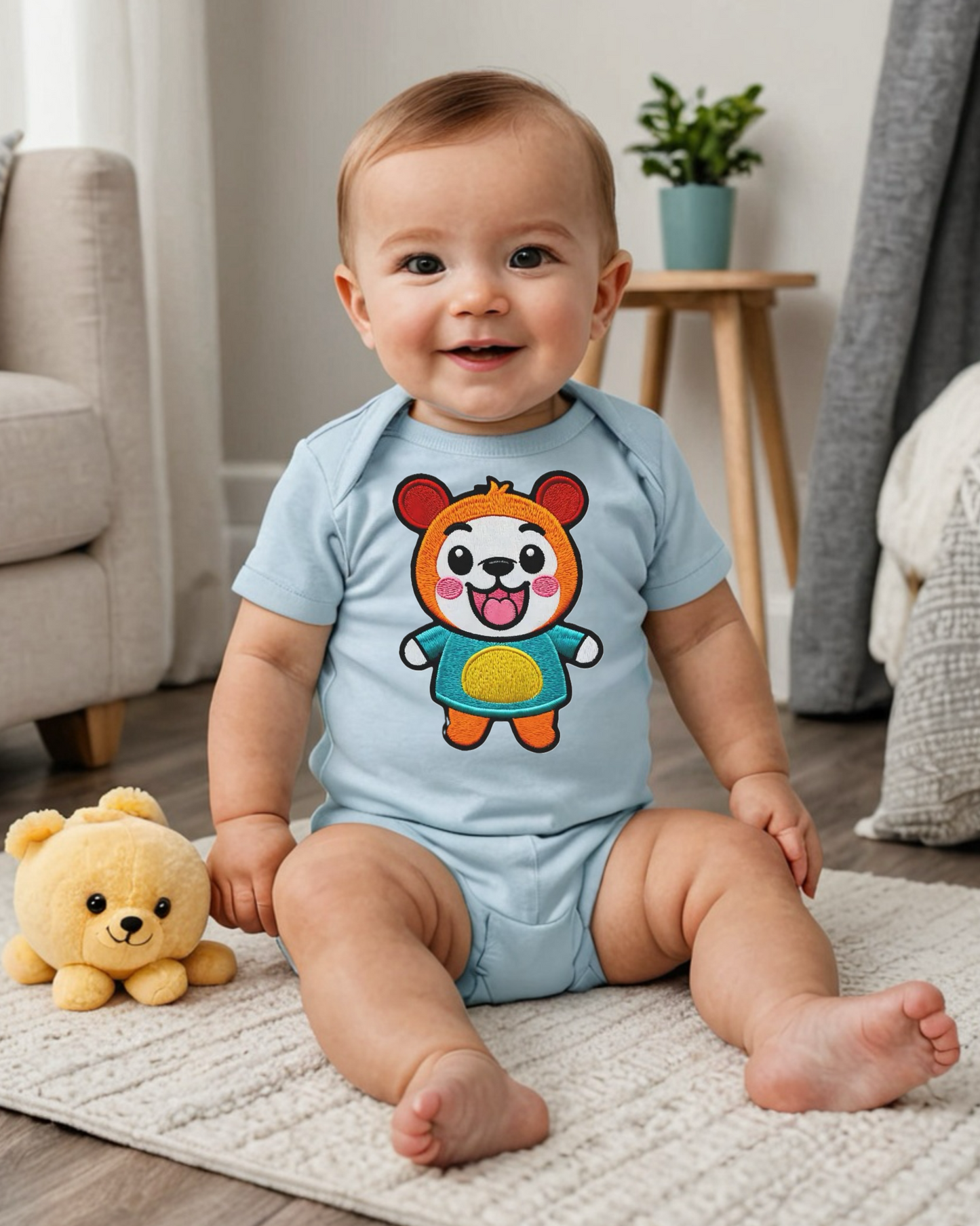 BINKI Infant Fine Jersey Bodysuit NB: 0 - 24 mo