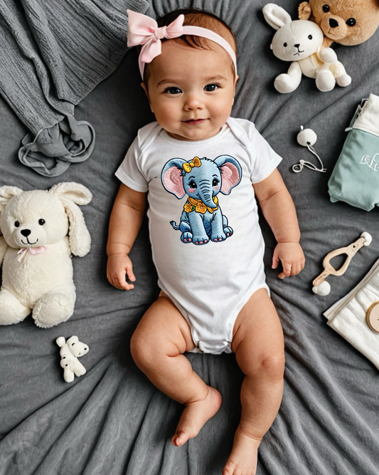 BUBBLES Infant Fine Jersey Bodysuit NB: 0-24 mos